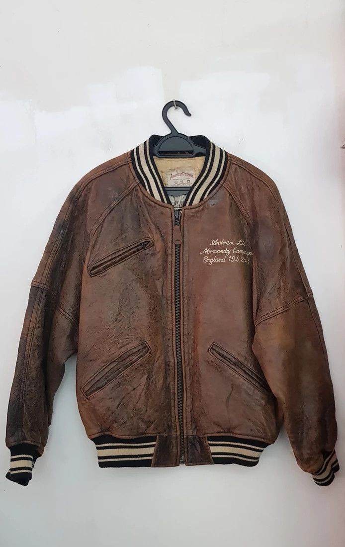 Avirex Vintage Avirex USA Varsity Leather Size US M / EU 48-50 / 2 - 3 Thumbnail