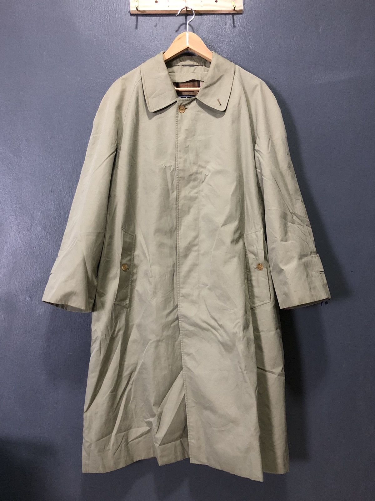 Burberry VINTAGE BURBERRYS TRENCH COAT NOVA CHECK MADE IN ENGLAND 🏴󠁧󠁢󠁥󠁮󠁧󠁿 Size US L / EU 52-54 / 3 - 3 Thumbnail