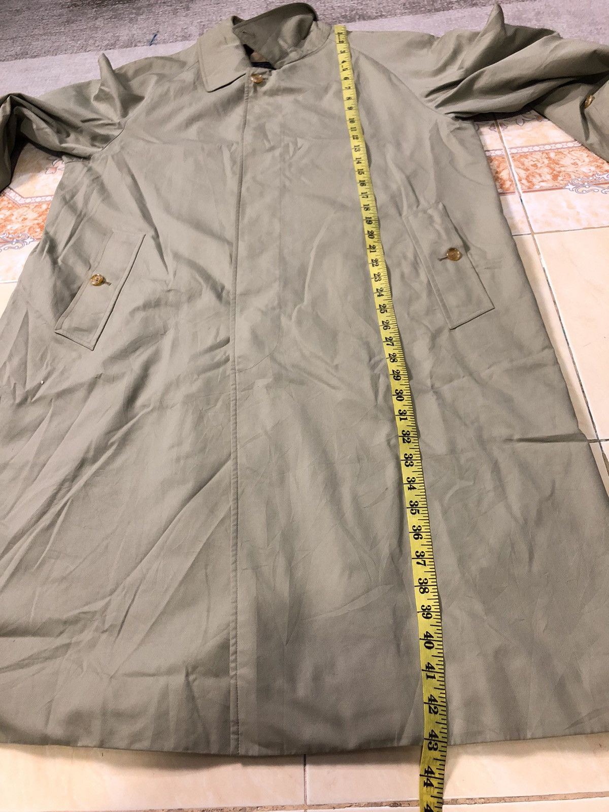 Burberry VINTAGE BURBERRYS TRENCH COAT NOVA CHECK MADE IN ENGLAND 🏴󠁧󠁢󠁥󠁮󠁧󠁿 Size US L / EU 52-54 / 3 - 13 Thumbnail