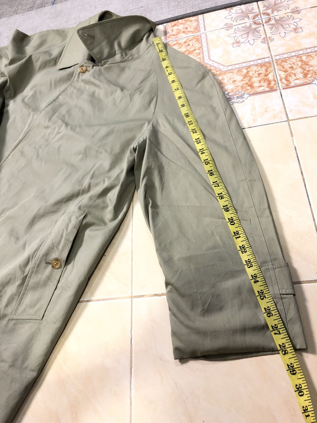 Burberry VINTAGE BURBERRYS TRENCH COAT NOVA CHECK MADE IN ENGLAND 🏴󠁧󠁢󠁥󠁮󠁧󠁿 Size US L / EU 52-54 / 3 - 14 Thumbnail