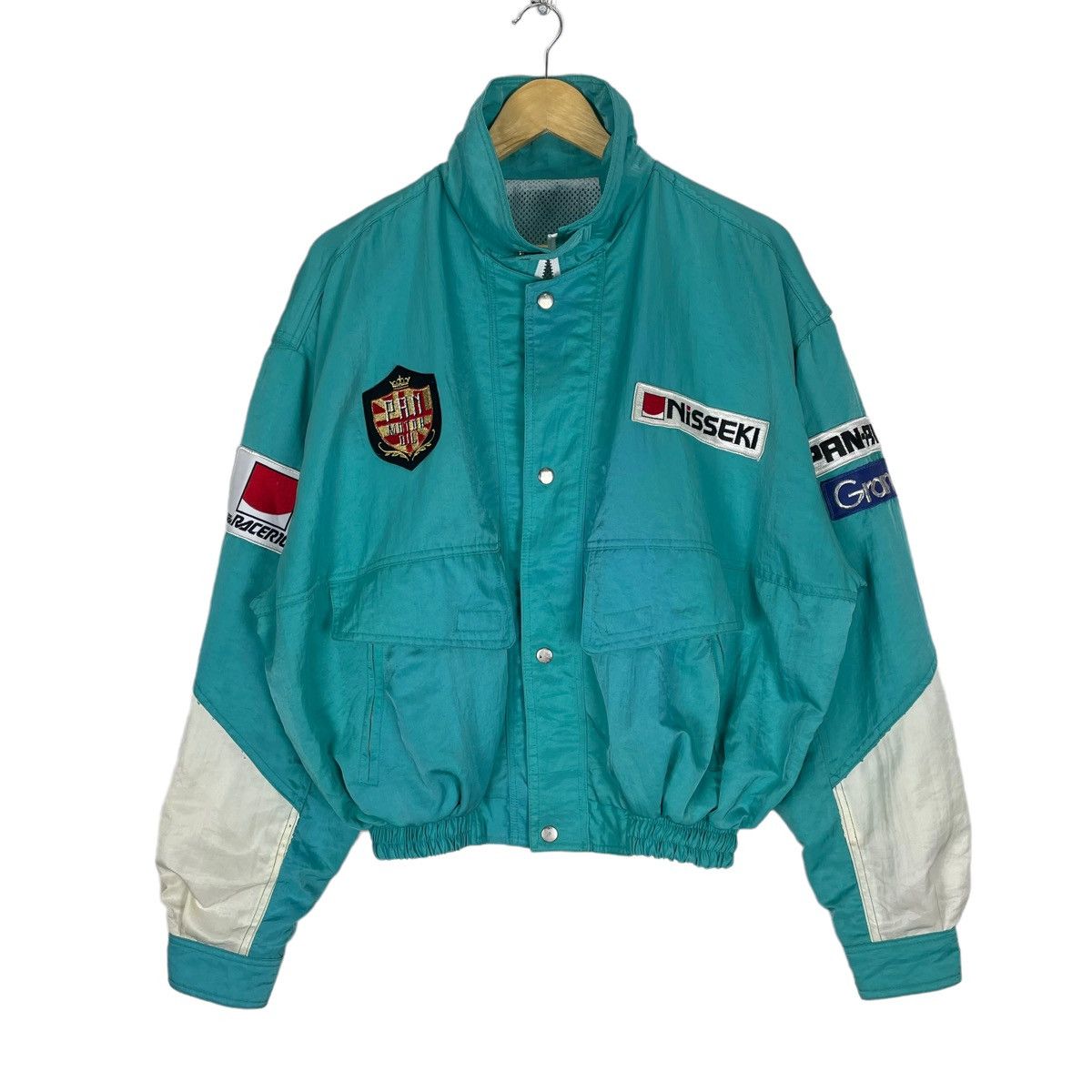 Sports Specialties ❄️80s NISSEKI RACING TEAM BOMBER LIGHT JACKET Size US L / EU 52-54 / 3 - 1 Thumbnail