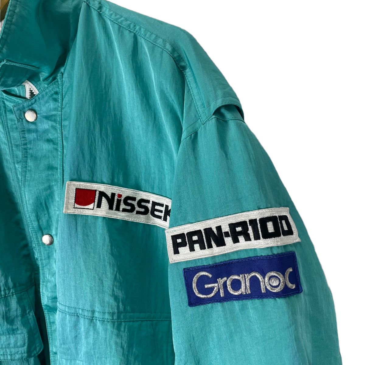 Sports Specialties ❄️80s NISSEKI RACING TEAM BOMBER LIGHT JACKET Size US L / EU 52-54 / 3 - 4 Thumbnail