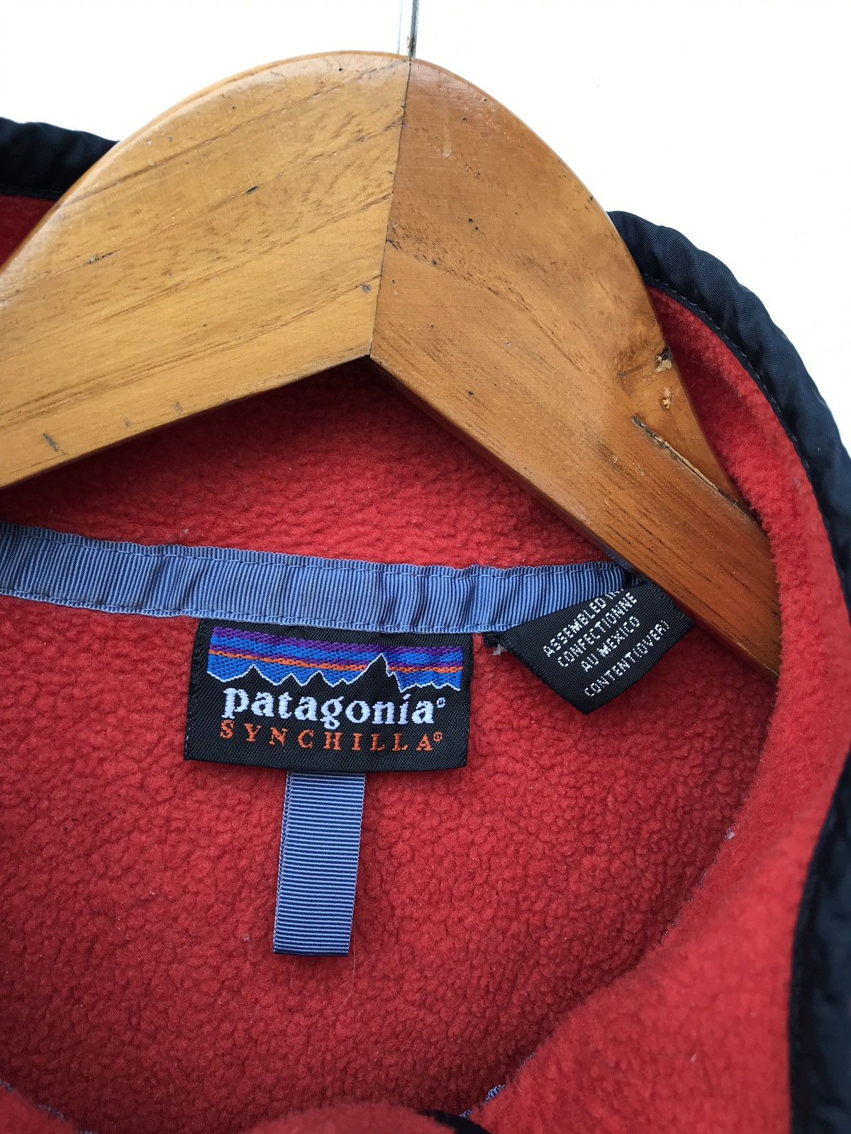 Patagonia Patagonia Synchilla Snap t Orange Fleece Jacket Size US XL / EU 56 / 4 - 2 Thumbnail