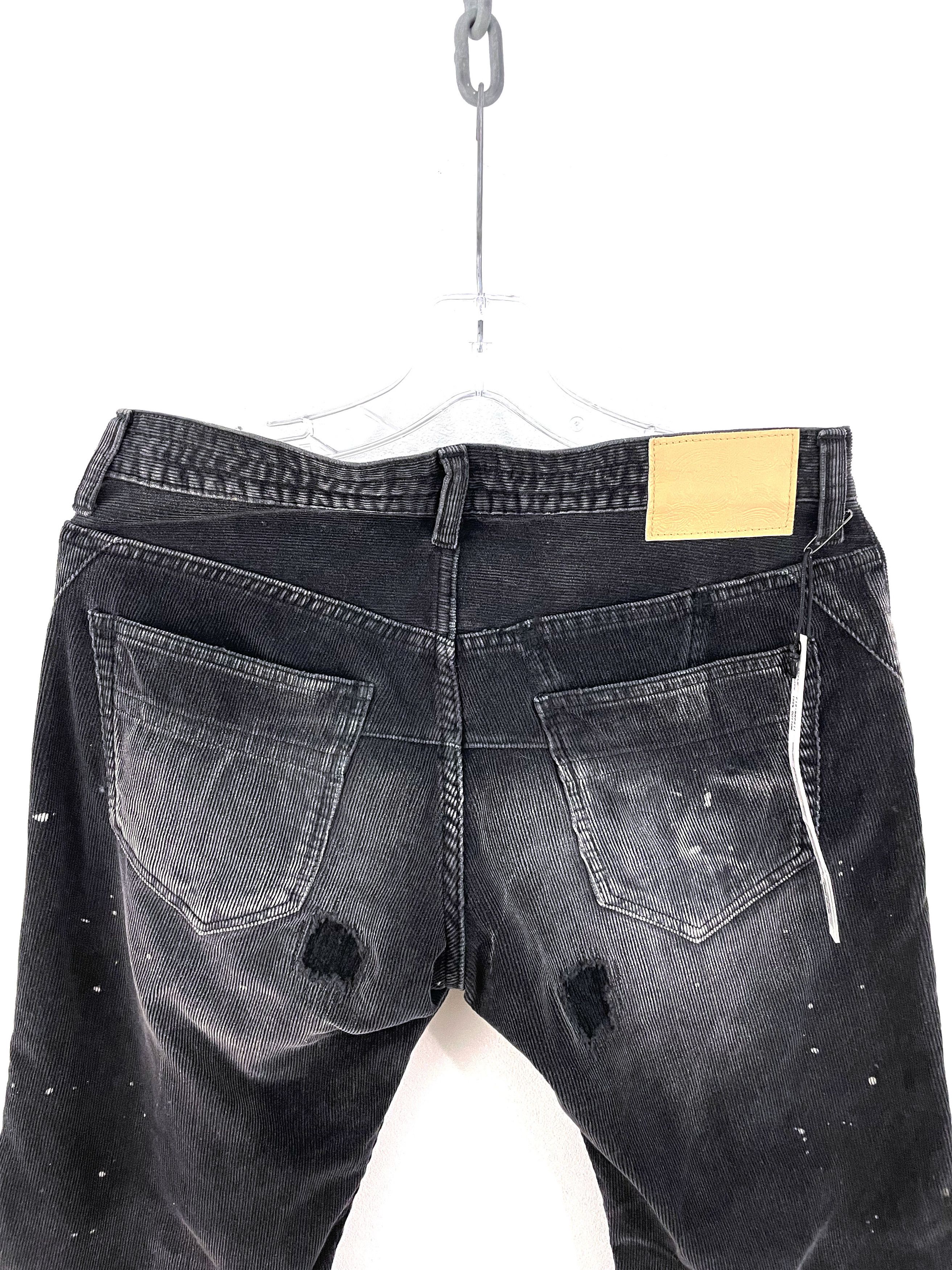Number (N)ine Distressed Corduroy Pants Size US 30 / EU 46 - 9 Thumbnail