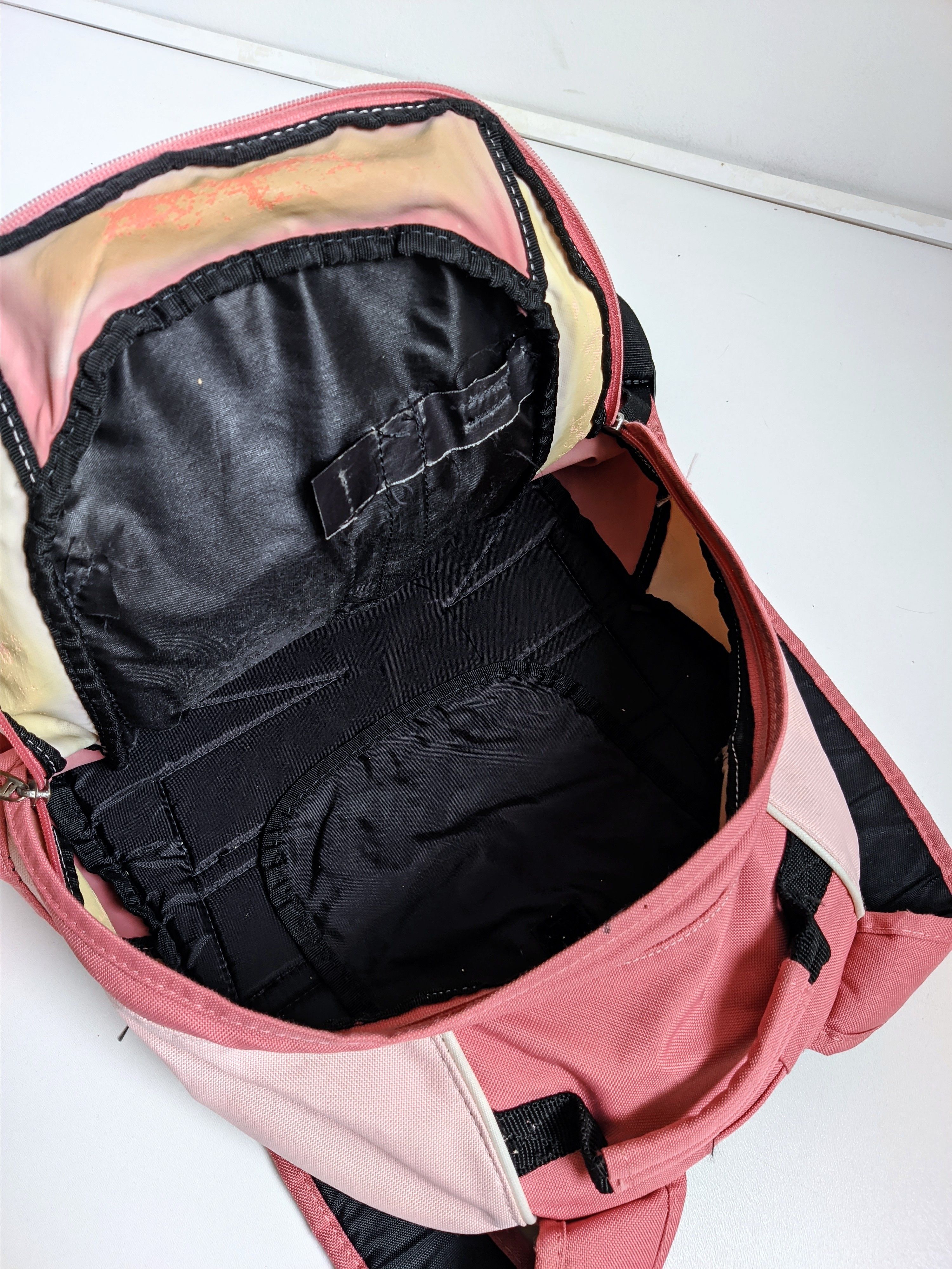 Nike Vintage nike backpack pink big logo Size ONE SIZE - 6 Thumbnail