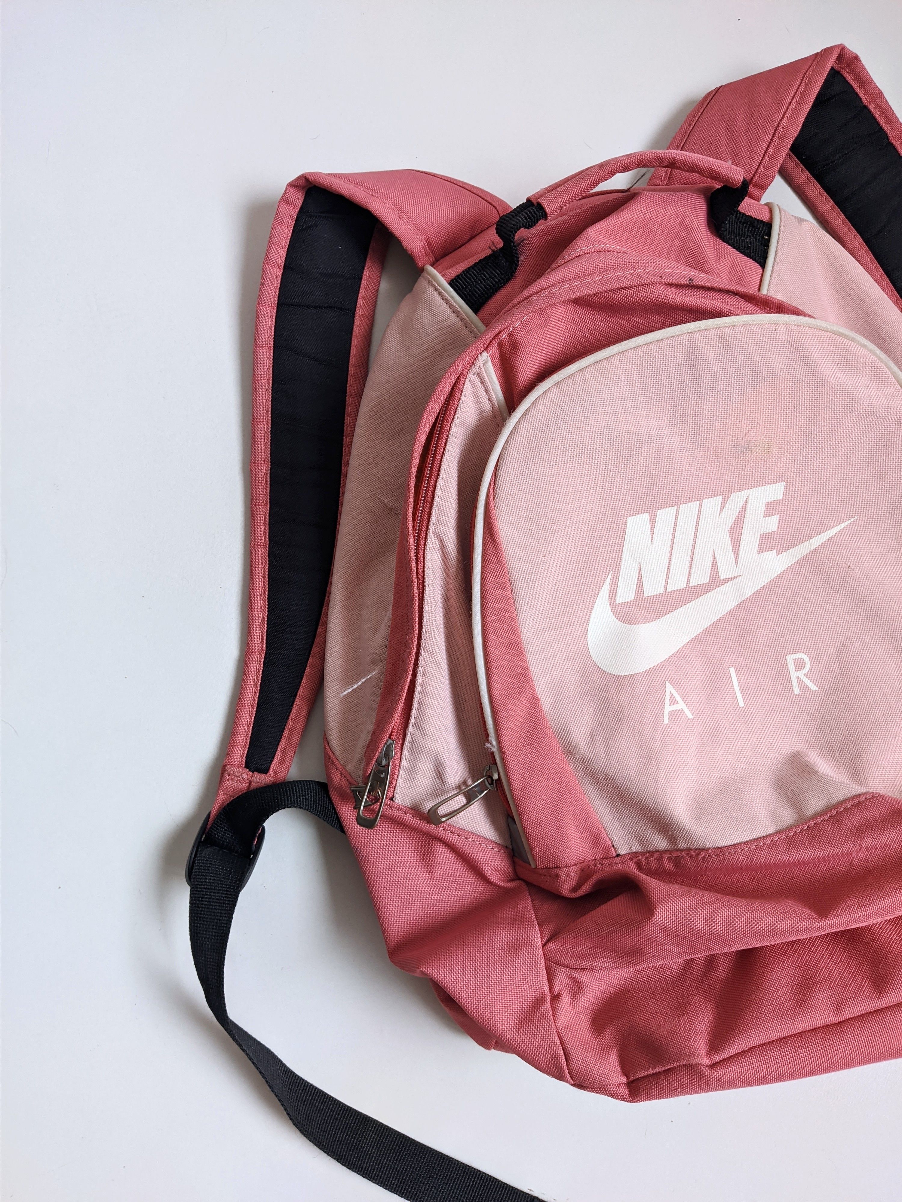 Nike Vintage nike backpack pink big logo Size ONE SIZE - 2 Thumbnail