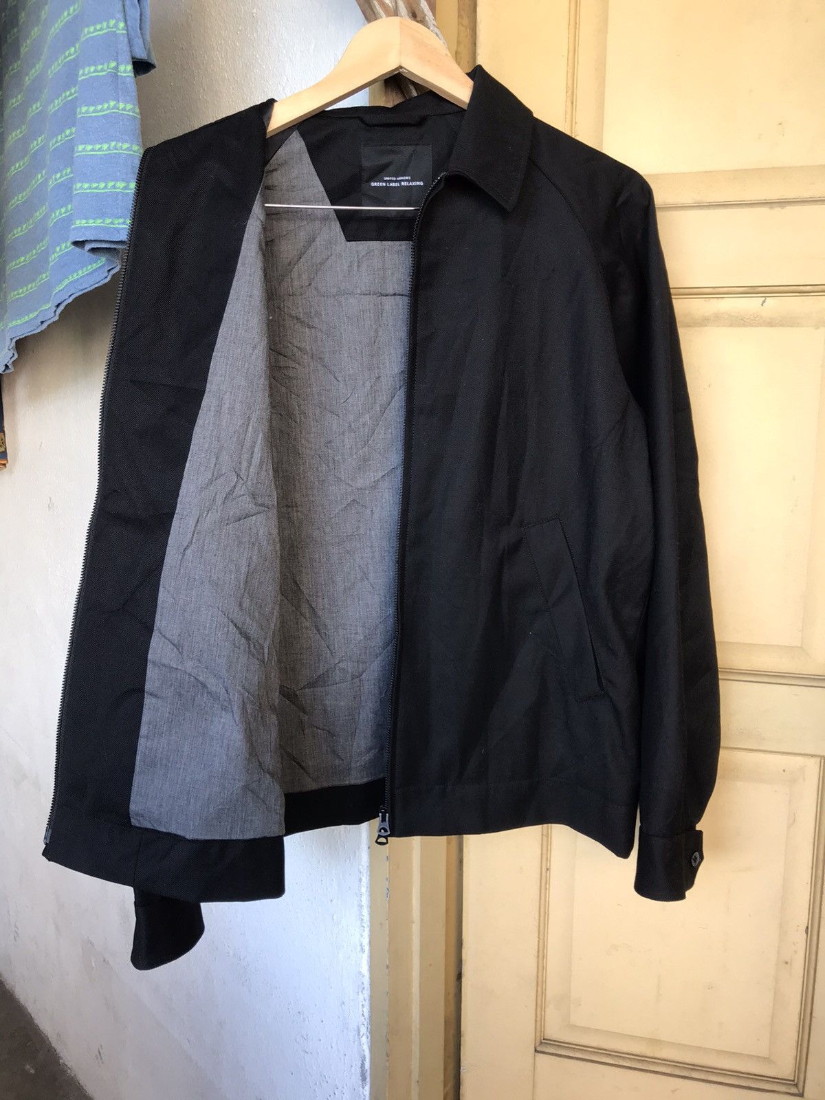 Japanese Brand Vintage United Arrows Green Label Relaxing Minimalist Jacket Size US L / EU 52-54 / 3 - 3 Thumbnail