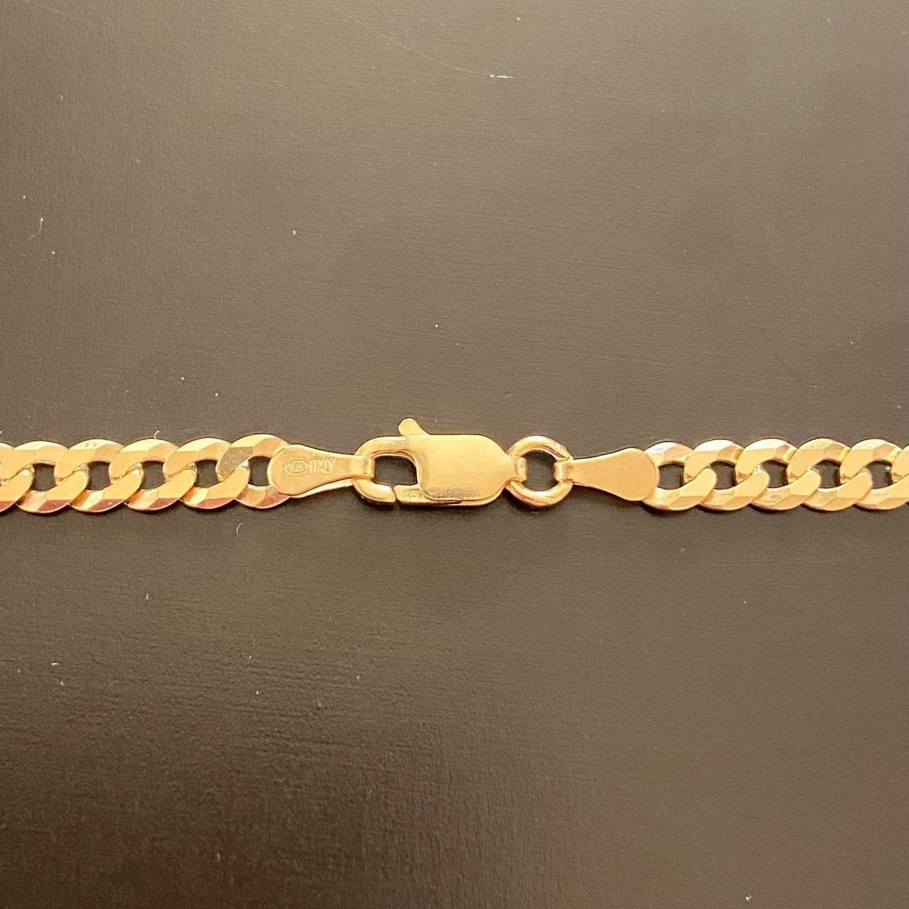 Other Gold Chain 14k Gold Vermeil Cuban Chain 20in 4mm Size ONE SIZE - 3 Thumbnail