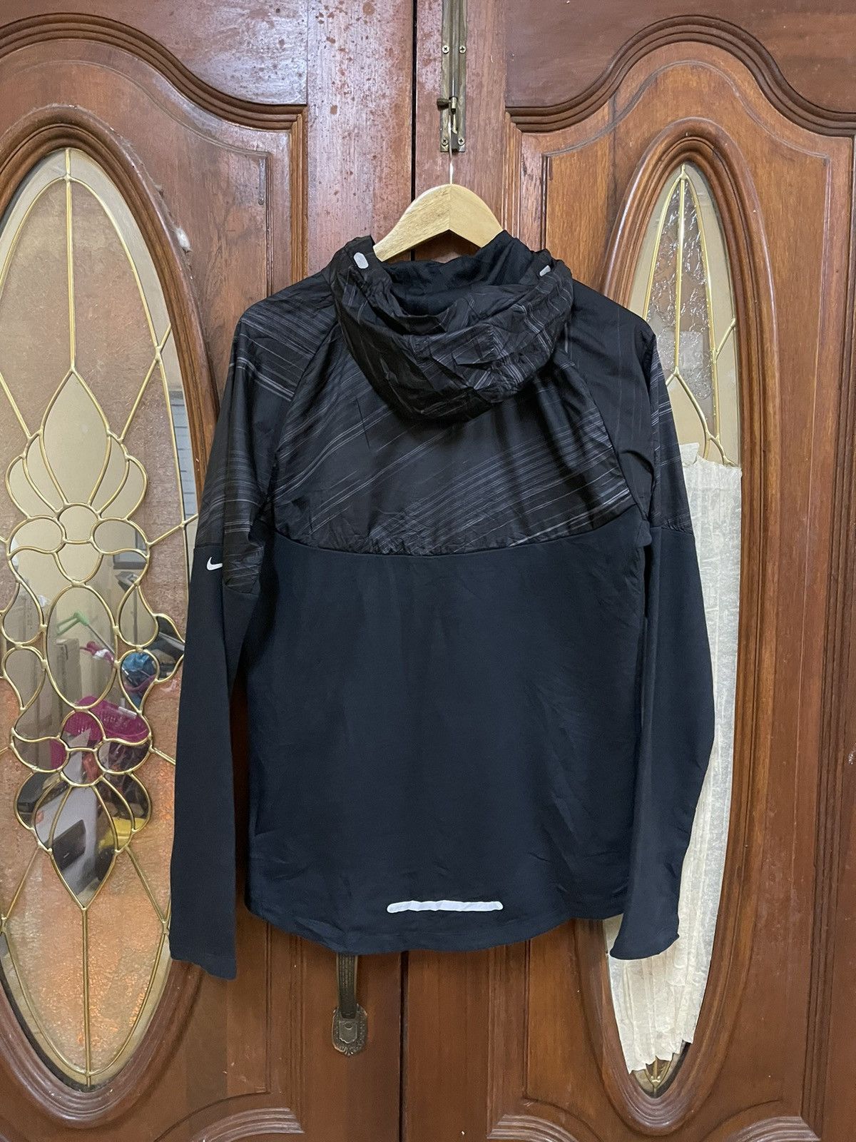 Nike Nike Running Sweater Hoodie Nylon Jacket Size US S / EU 44-46 / 1 - 5 Thumbnail