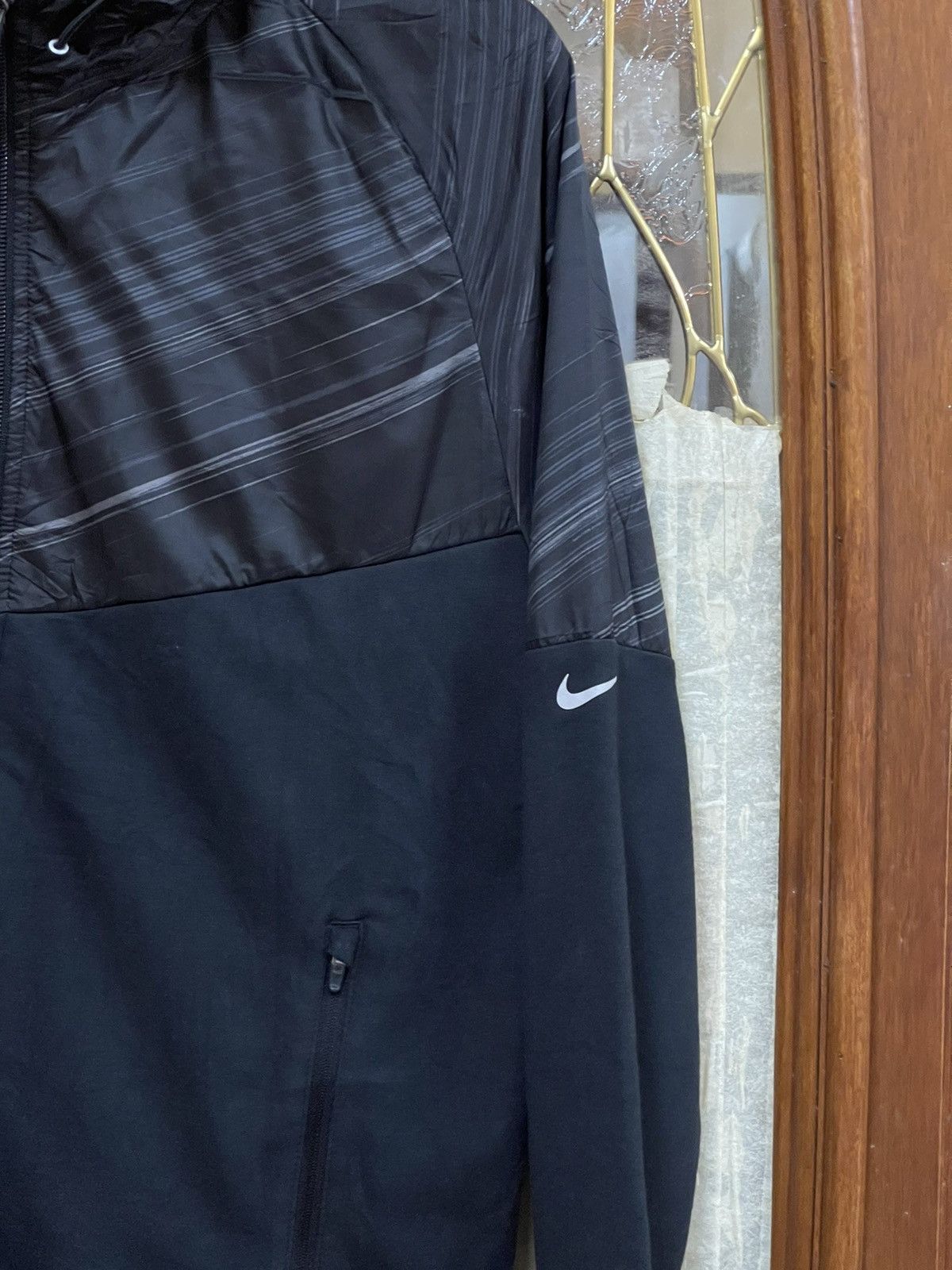 Nike Nike Running Sweater Hoodie Nylon Jacket Size US S / EU 44-46 / 1 - 2 Thumbnail