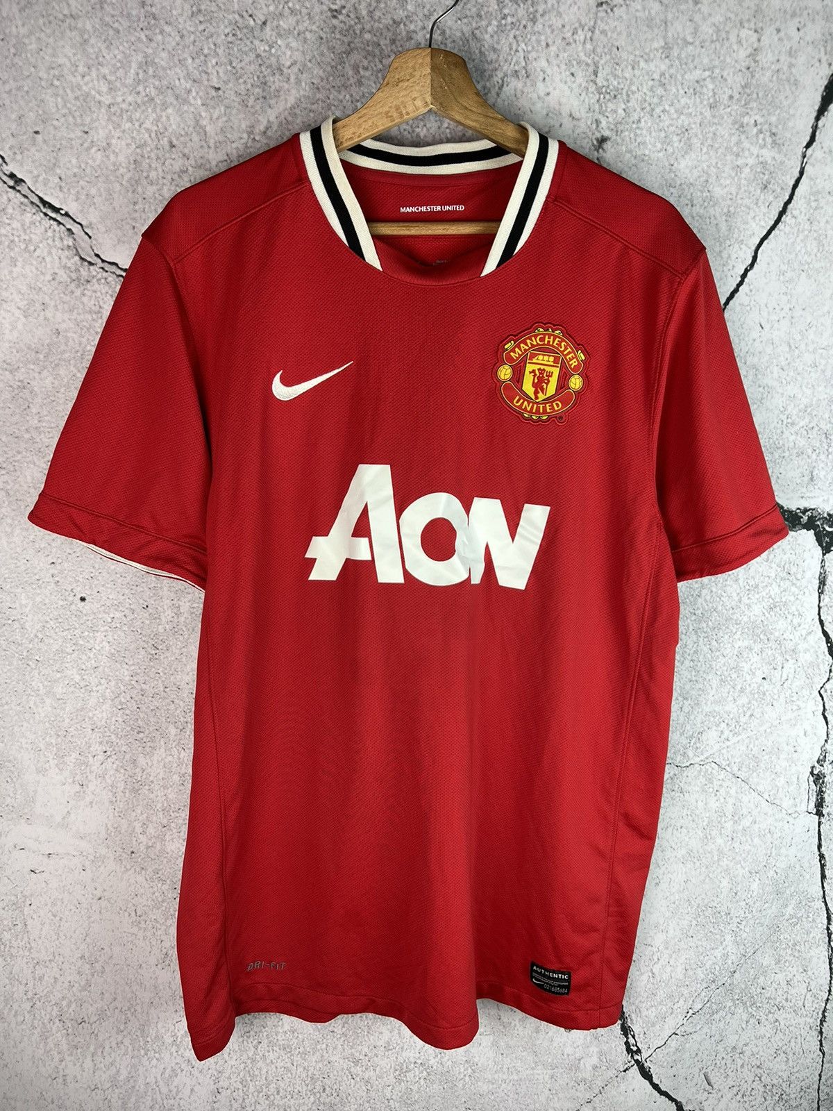 Nike Manchester United 2011 / 2012 Nike soccer football jersey Size US L / EU 52-54 / 3 - 1 Thumbnail