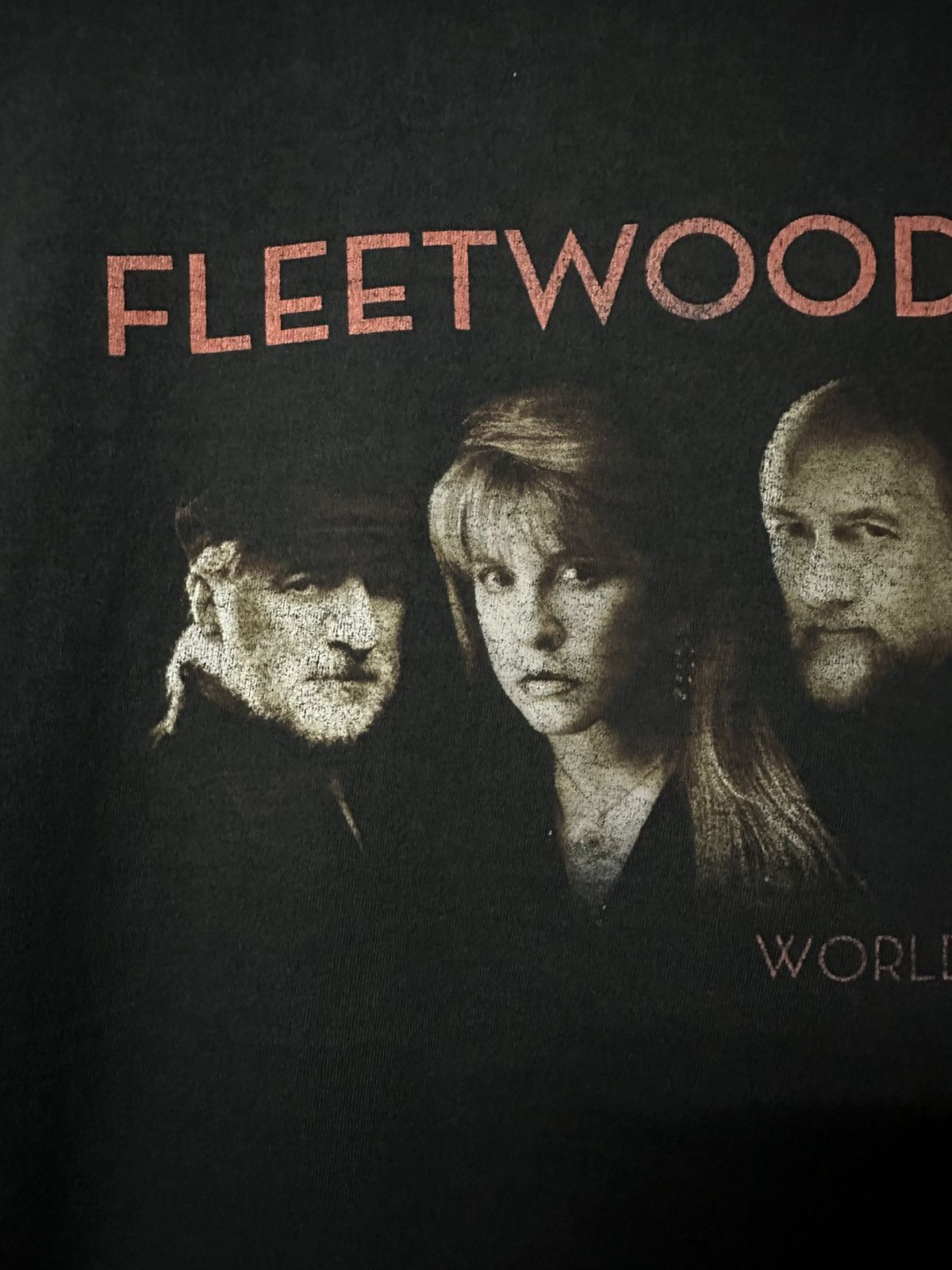 Vintage Fleetwood Mac World Tour Faded Tee