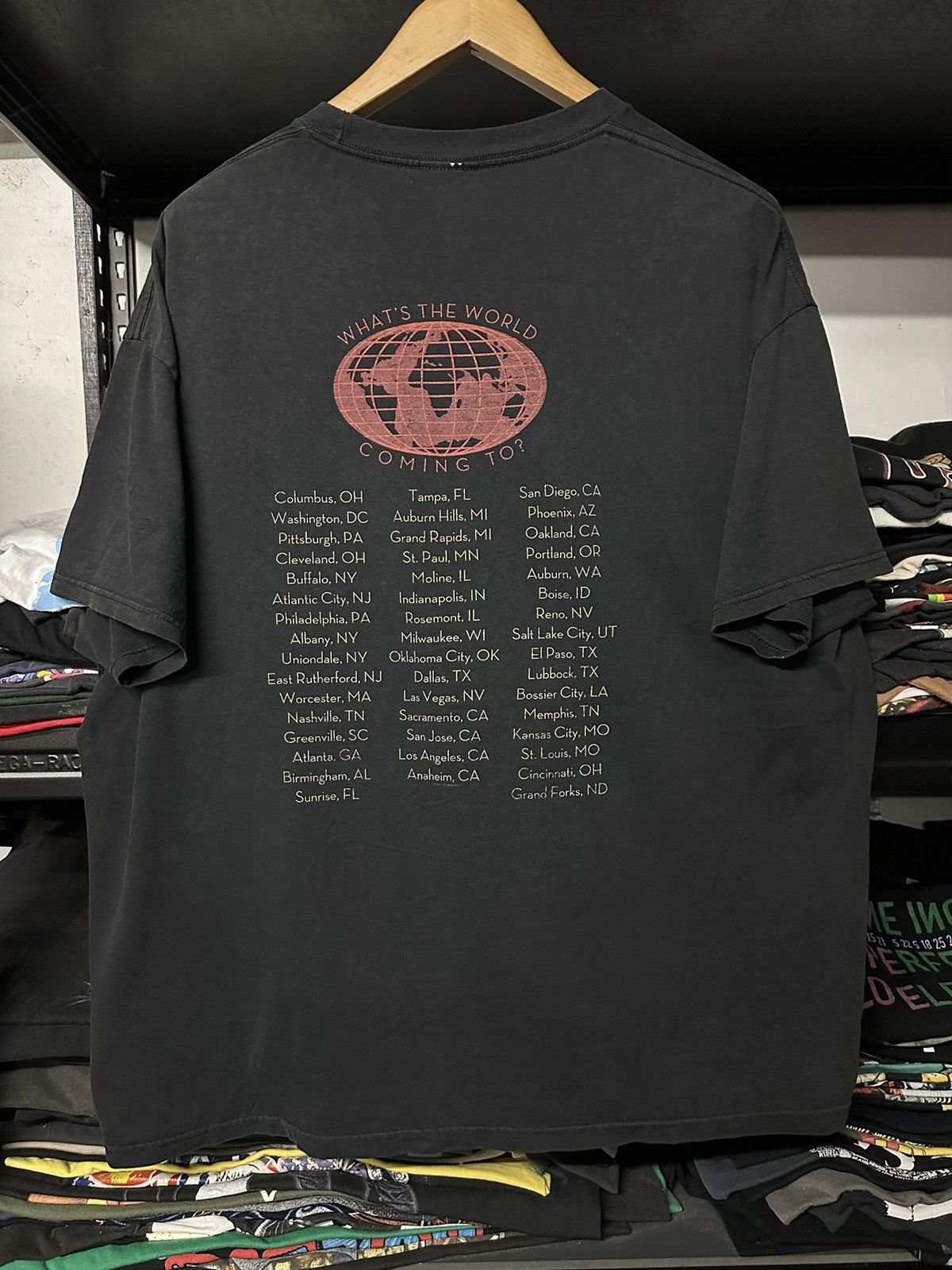 Vintage Fleetwood Mac World Tour Faded Tee
