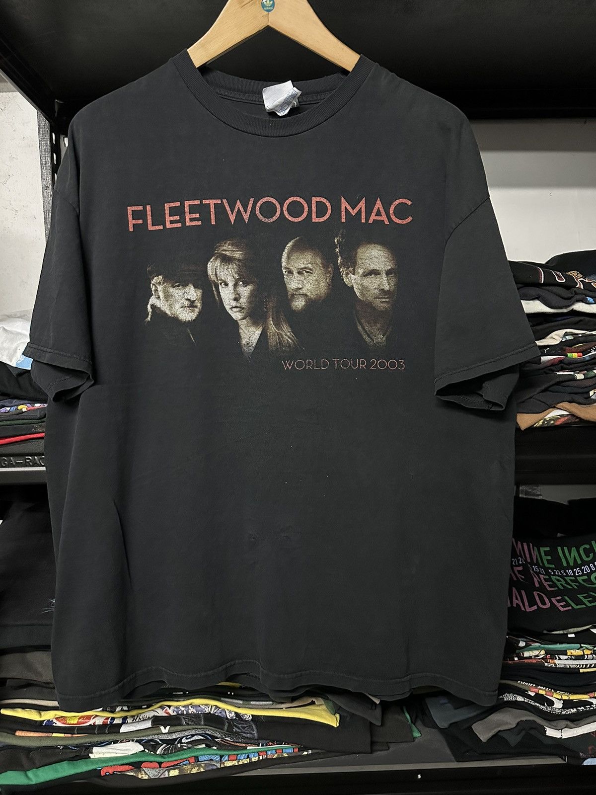 Vintage Fleetwood Mac World Tour Faded Tee