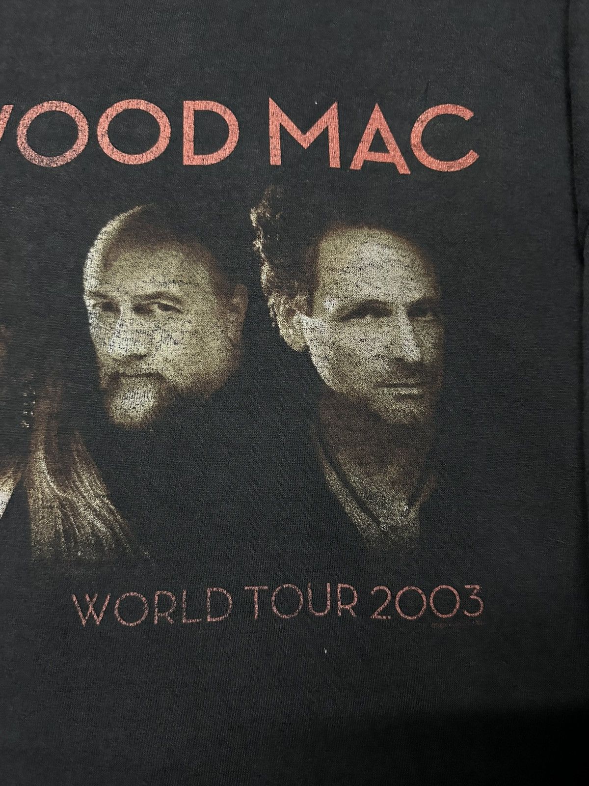 Vintage Fleetwood Mac World Tour Faded Tee