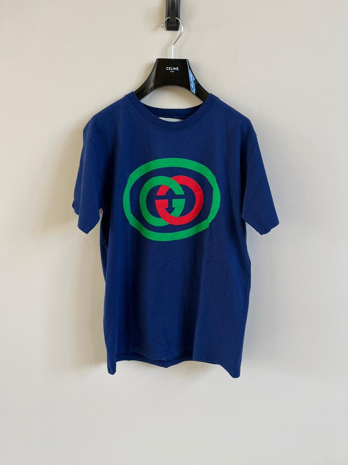 Gucci Tee T-Shirt in Blue Color Size US M / EU 48-50 / 2 - 1 Thumbnail