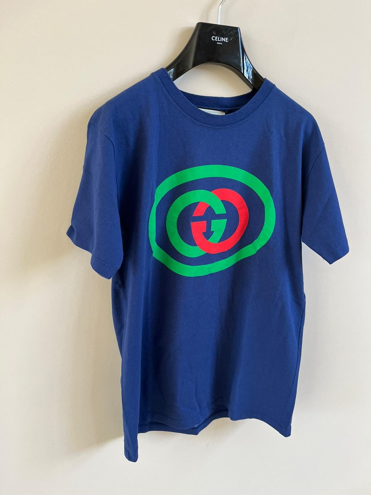 Gucci Tee T-Shirt in Blue Color Size US M / EU 48-50 / 2 - 2 Thumbnail