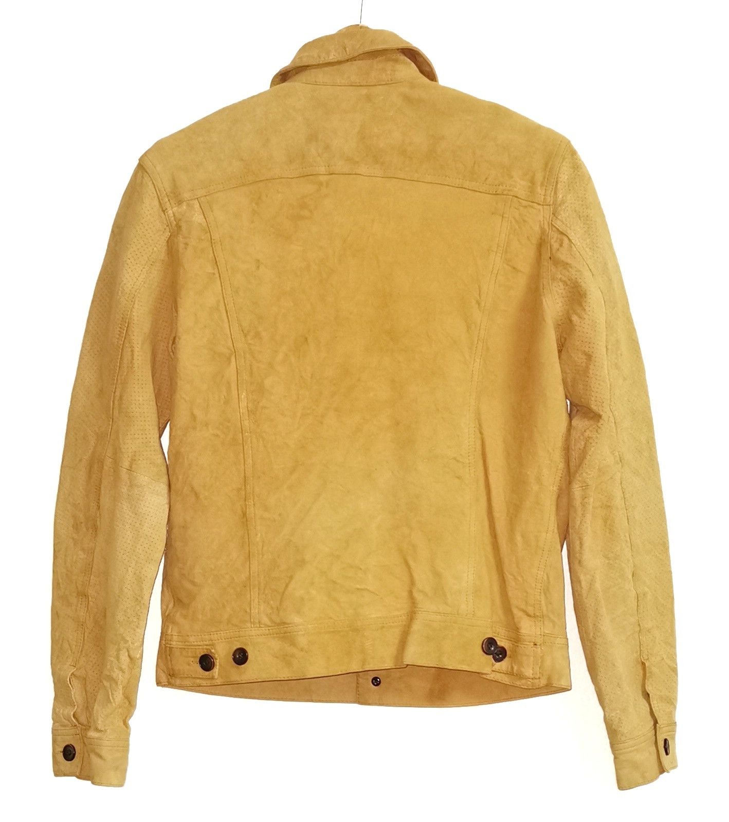 Japanese Brand Journal Standard Sheep Skin Suede Leather Jacket Size US S / EU 44-46 / 1 - 3 Thumbnail