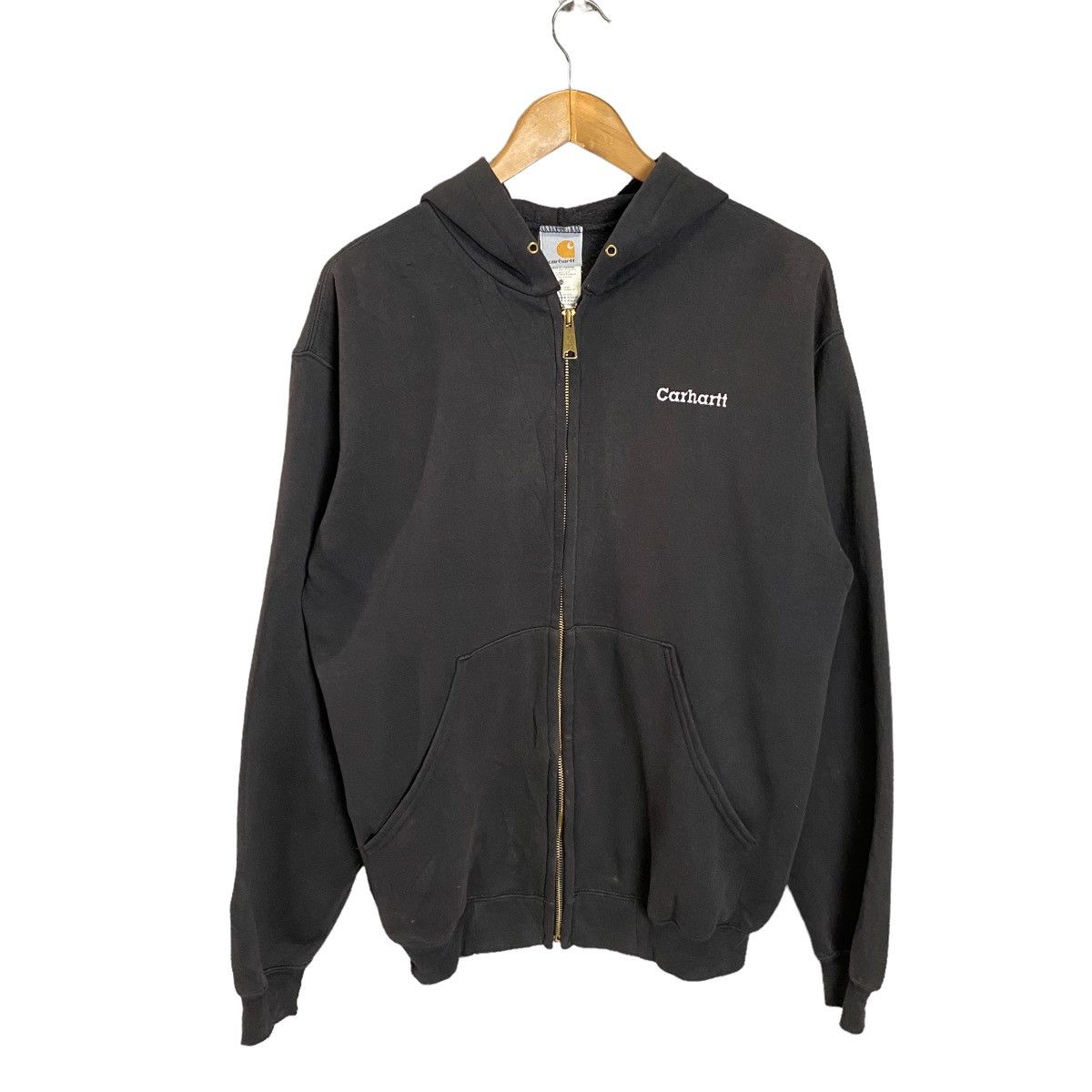 Carhartt Carhartt Zipper Hoodiee Black smoke Size US M / EU 48-50 / 2 - 1 Thumbnail