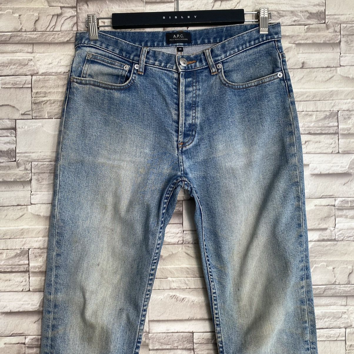 A.P.C. Petit New Standard Mud Wash Skinny Jeans Size US 31 - 4 Thumbnail