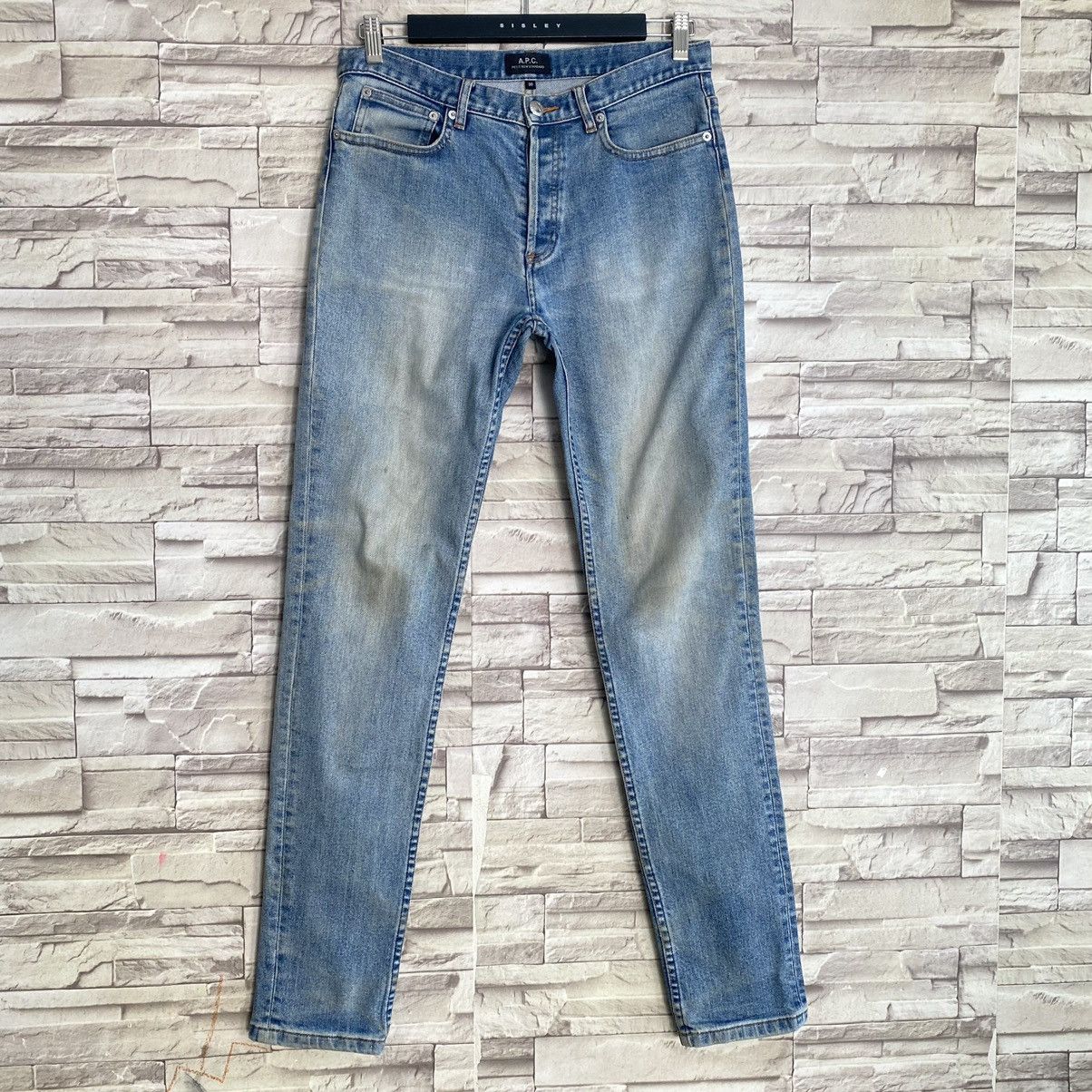 A.P.C. Petit New Standard Mud Wash Skinny Jeans Size US 31 - 3 Thumbnail