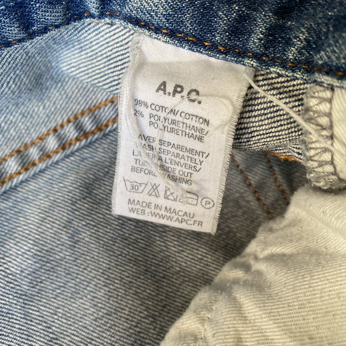 A.P.C. Petit New Standard Mud Wash Skinny Jeans Size US 31 - 13 Thumbnail