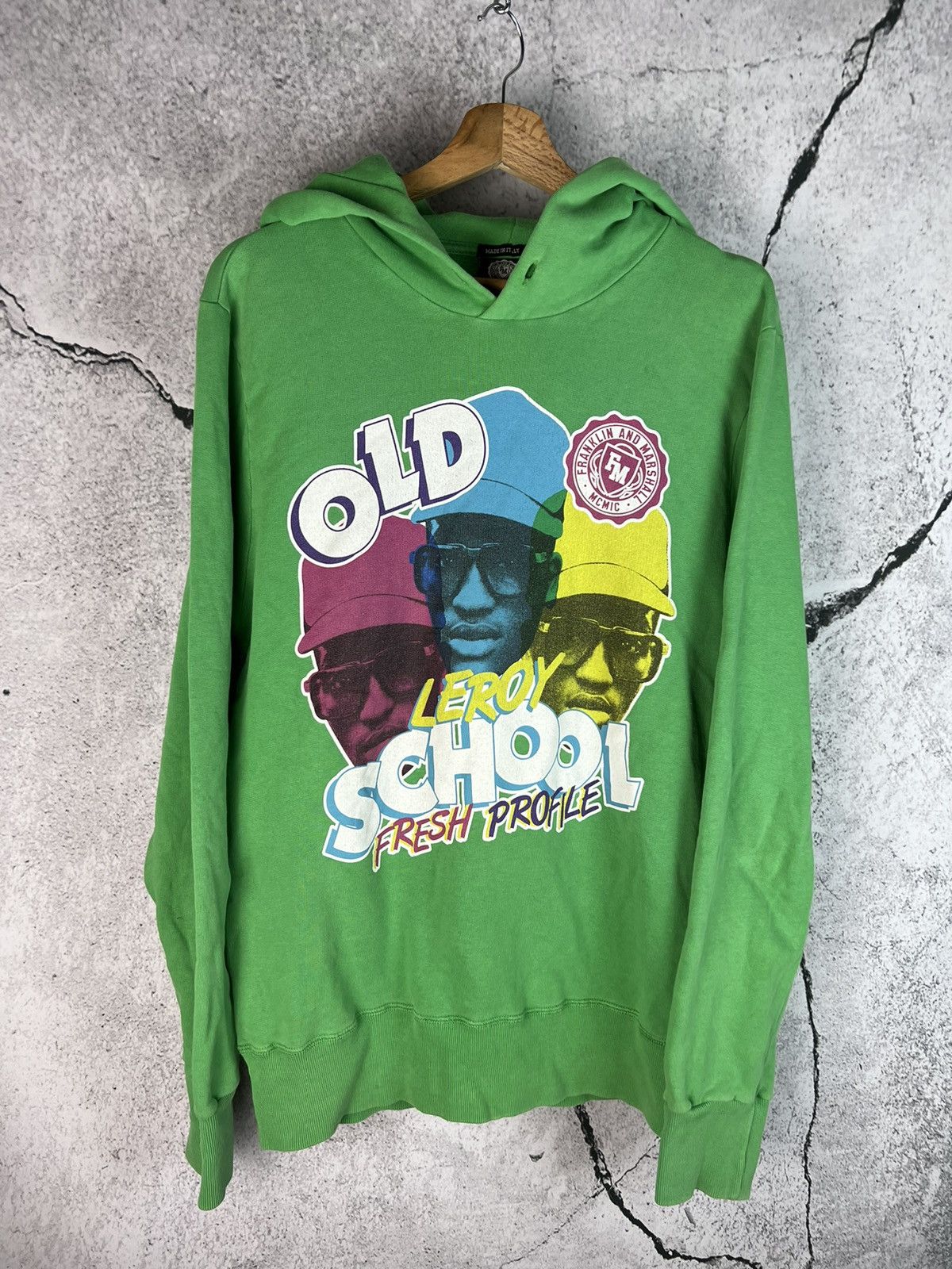 Franklin & Marshall Vintage Franklin & Marshall old Leroy school green hoodie Size US M / EU 48-50 / 2 - 1 Thumbnail