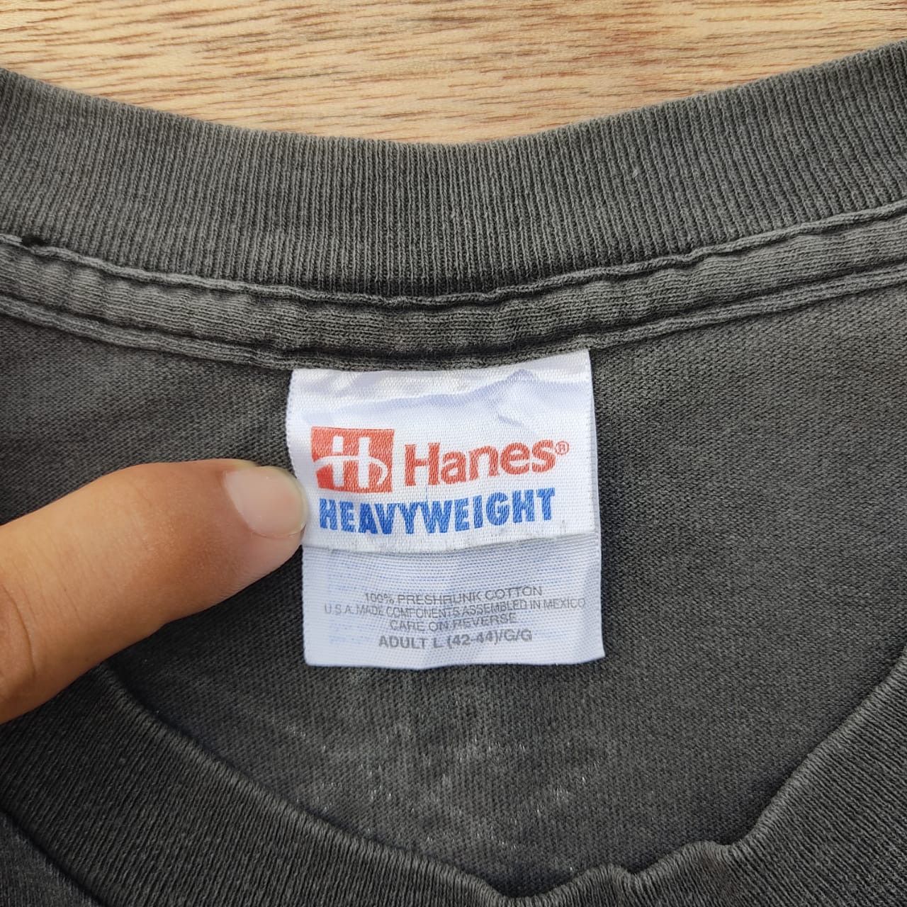 Hanes × Vintage vintage tee strungout C20 Size US L / EU 52-54 / 3 - 4 Thumbnail