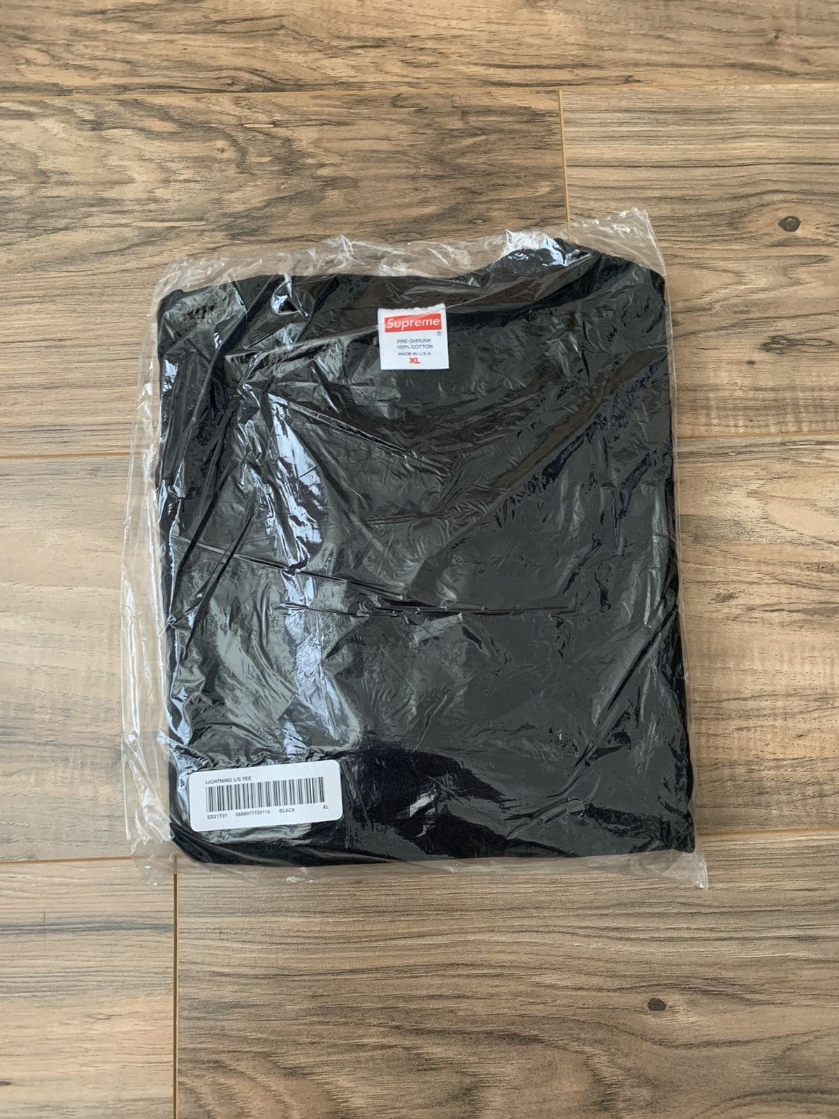 image of Supreme Clayton Patterson L/s Tee in Black, Men's (Size XL)