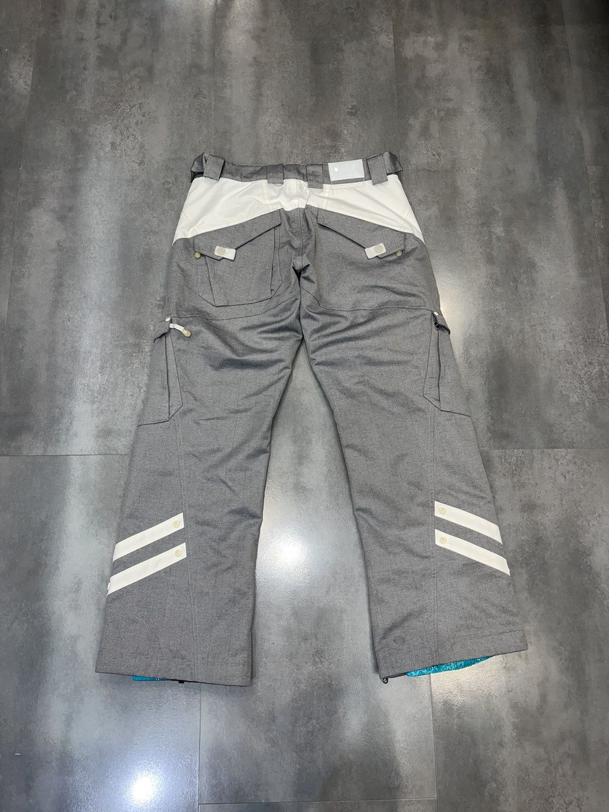 Oakley Oakley Technical Cargo Grey White Ski Pants Size US 30 / EU 46 - 15 Thumbnail