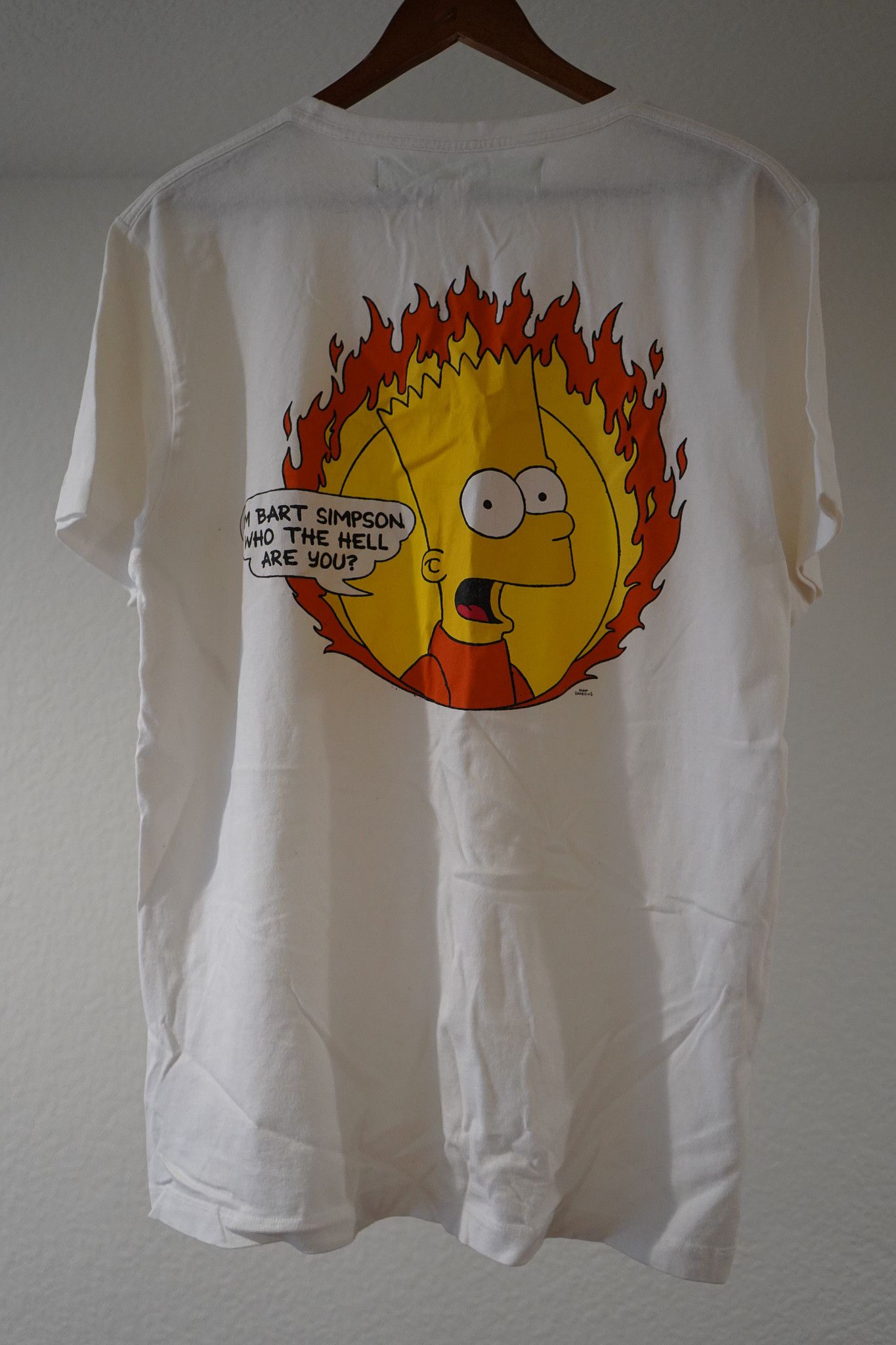 Off-White OFF-WHITE Bart Public Enemy Tshirt Size US L / EU 52-54 / 3 - 2 Thumbnail