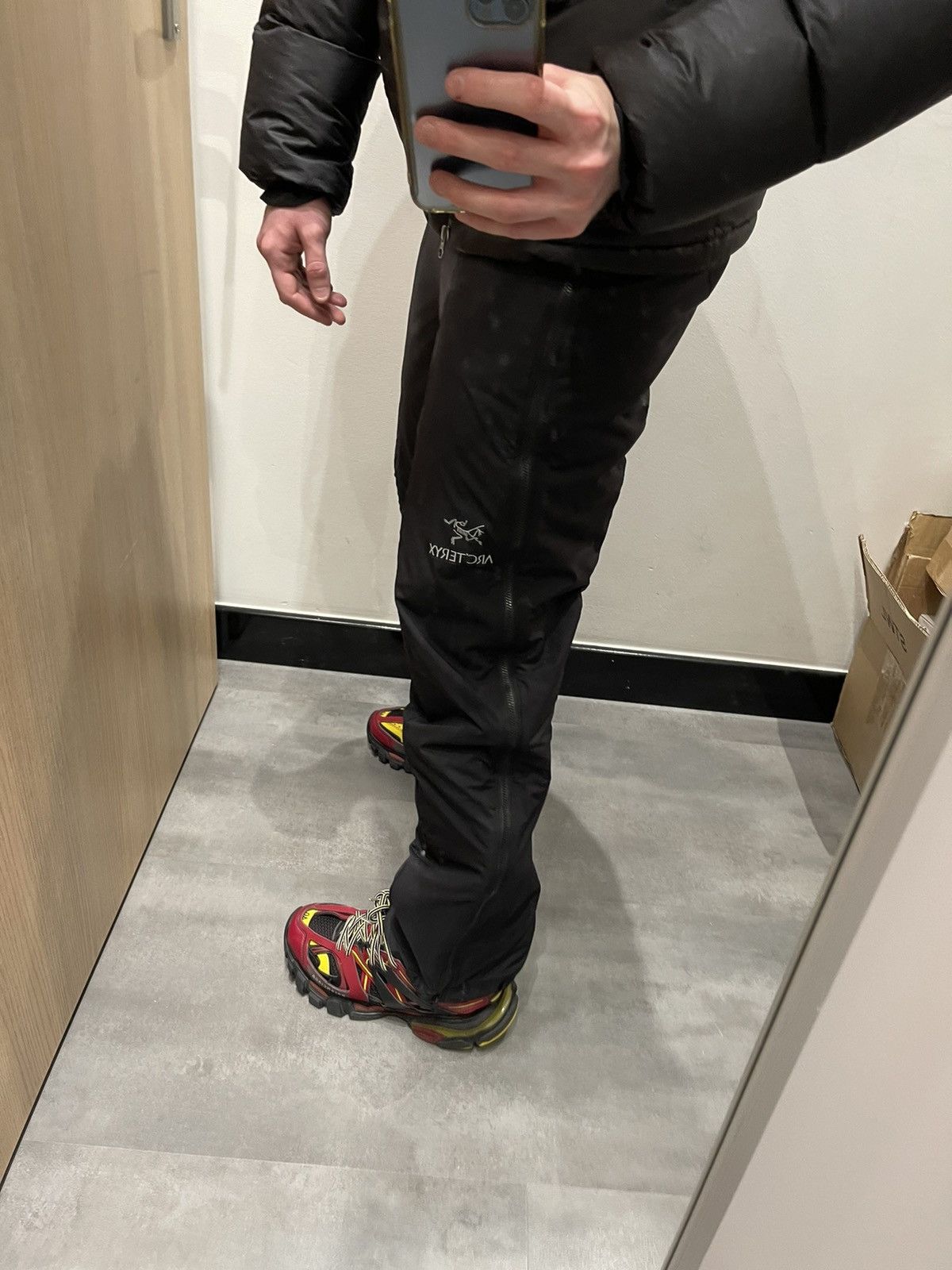 Arc'teryx !DS! Arc'Teryx Atom Lt Technical Zipped Black Puffer Pants Size US 30 / EU 46 - 3 Thumbnail