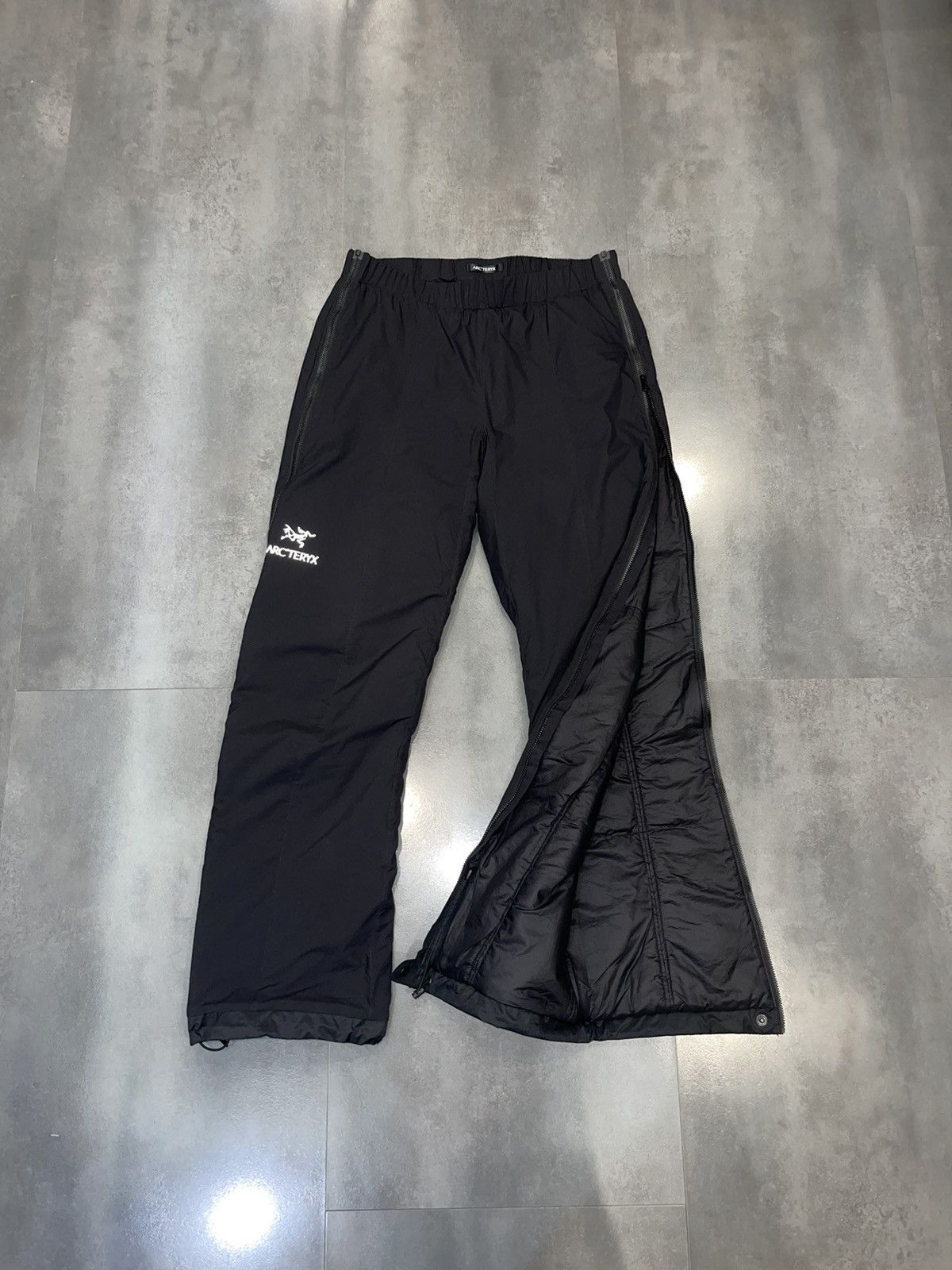 !DS! Arc'Teryx Atom Lt Technical Zipped Black Puffer Pants