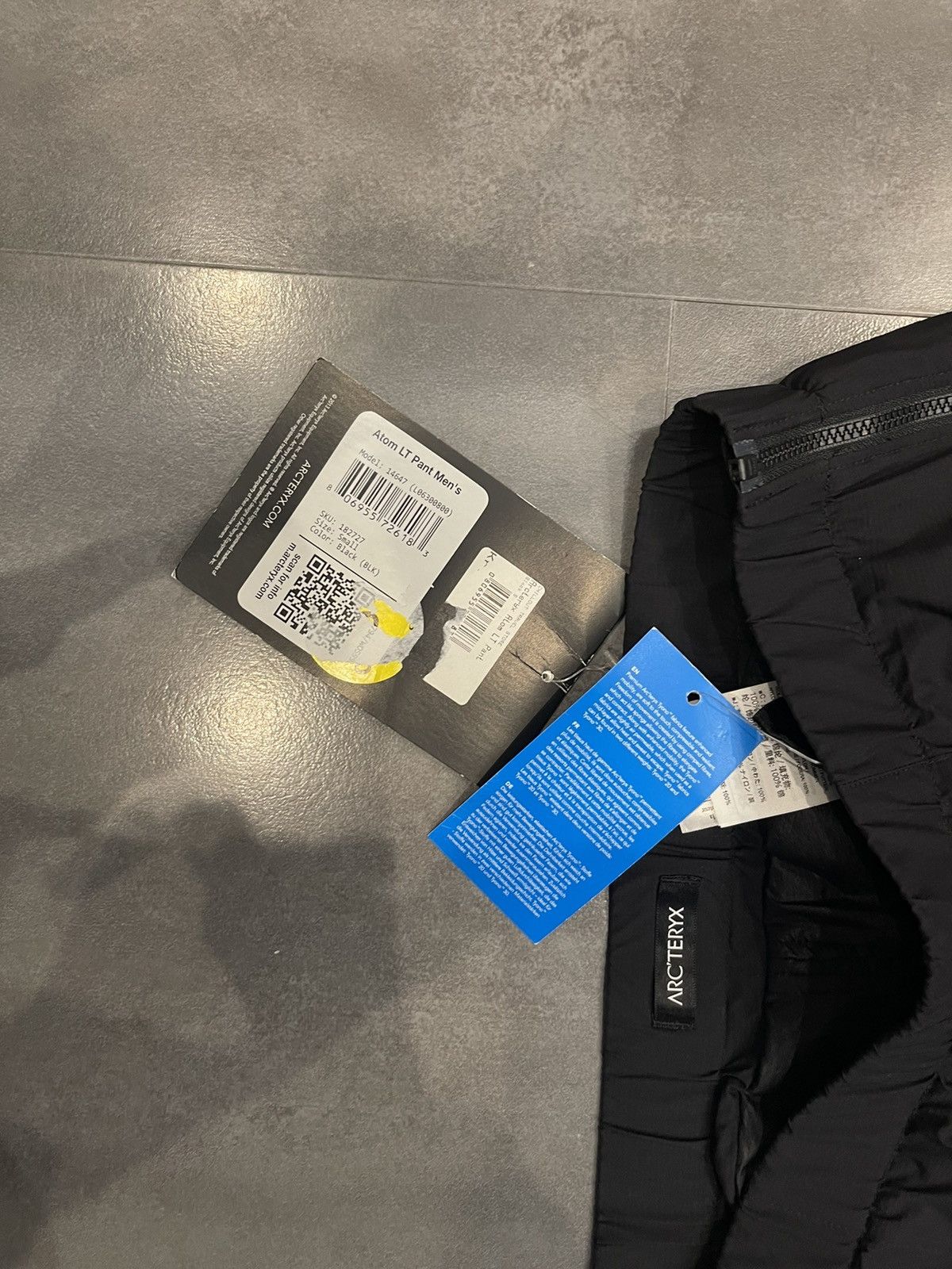 Arc'teryx !DS! Arc'Teryx Atom Lt Technical Zipped Black Puffer Pants Size US 30 / EU 46 - 22 Thumbnail