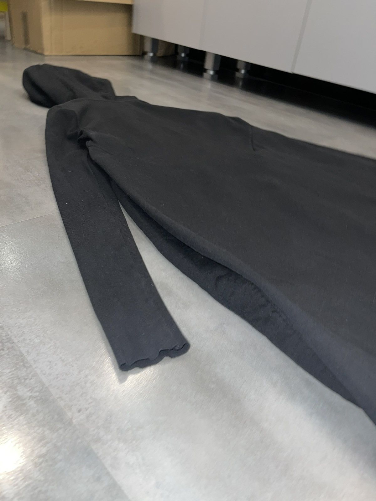 Rick Owens Rick Owens Mountain Black Long Zipped Hoodie Size M / US 6-8 / IT 42-44 - 9 Thumbnail