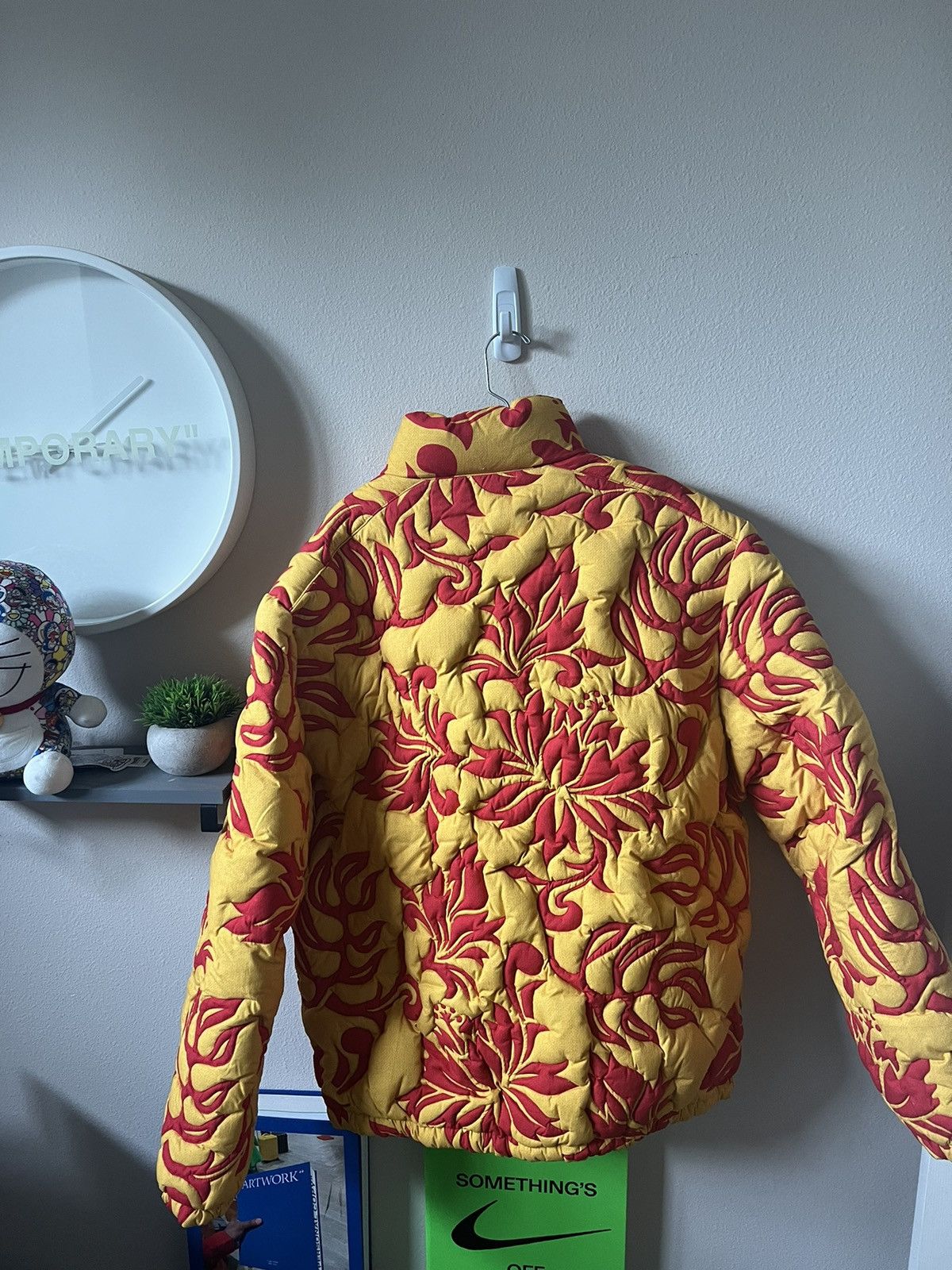 ERL ERL Printed Quilted Puffer Jacket in Tropical Flowers Size US L / EU 52-54 / 3 - 2 Thumbnail
