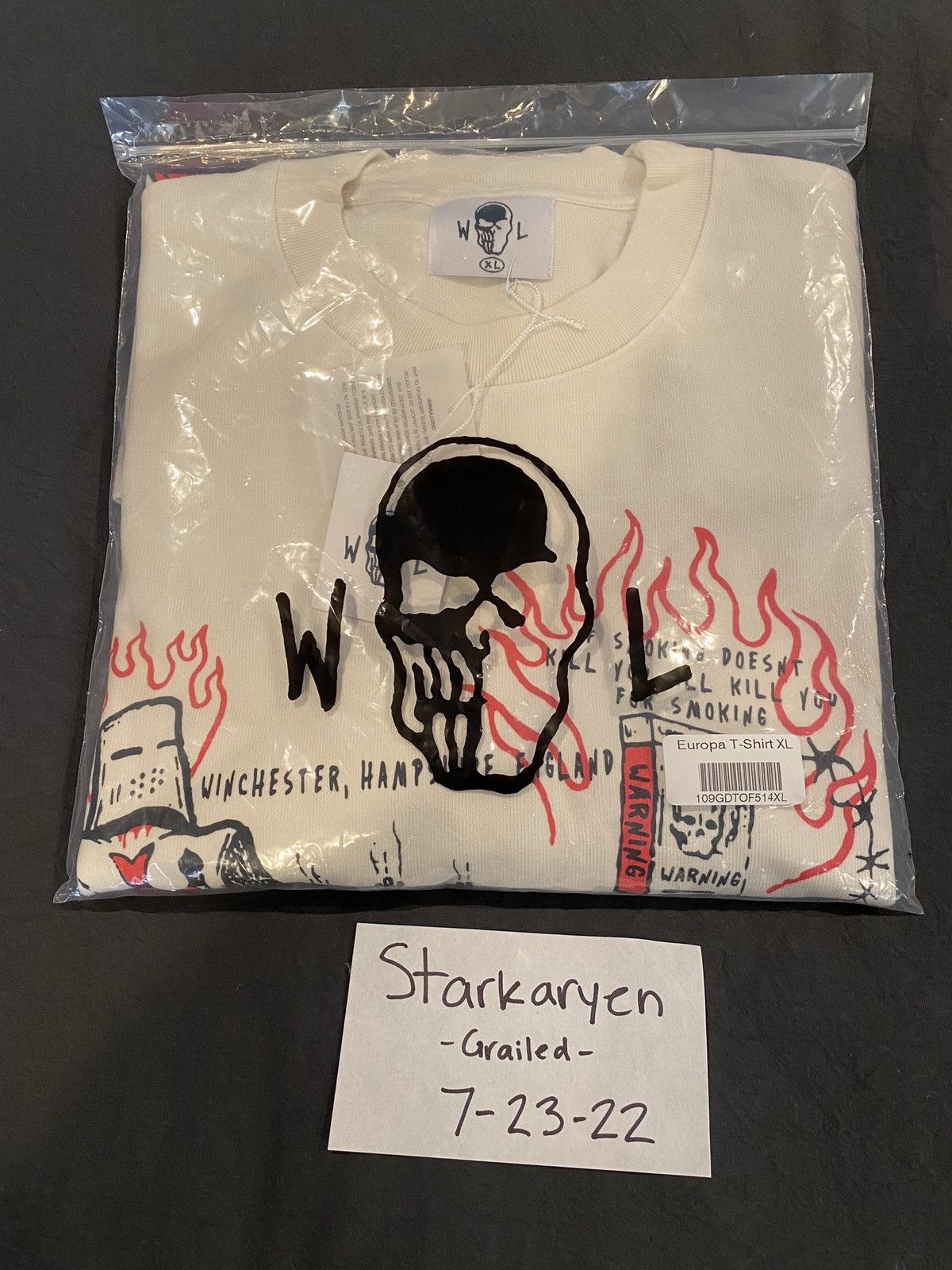 Warren Lotas Europa Tee XL Size US XL / EU 56 / 4 - 7 Thumbnail
