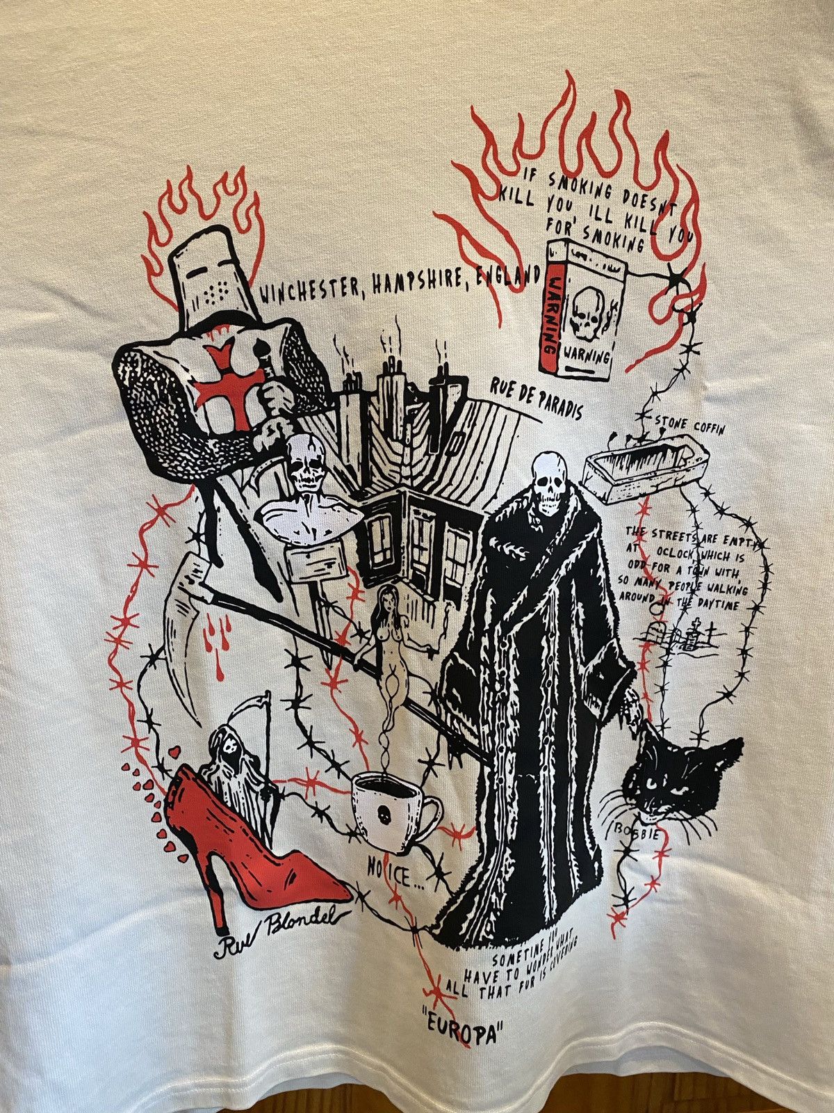 Warren Lotas Europa Tee XL Size US XL / EU 56 / 4 - 2 Thumbnail