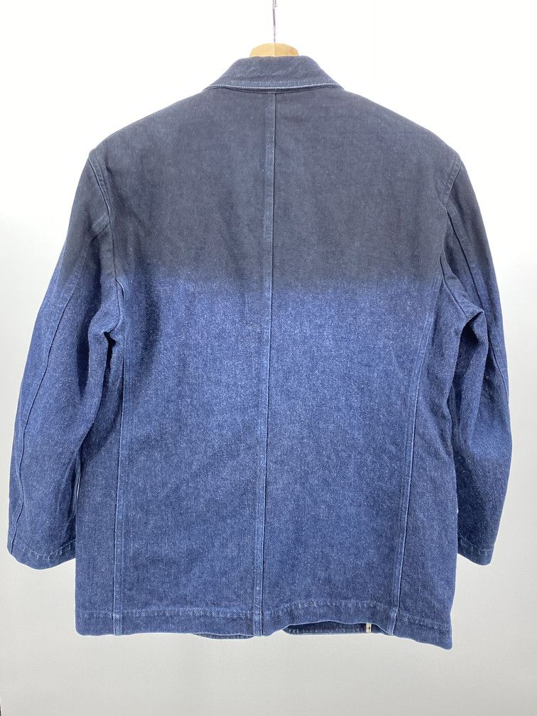Issey Miyake Gradient Denim Chore Coat Size US S / EU 44-46 / 1 - 2 Thumbnail