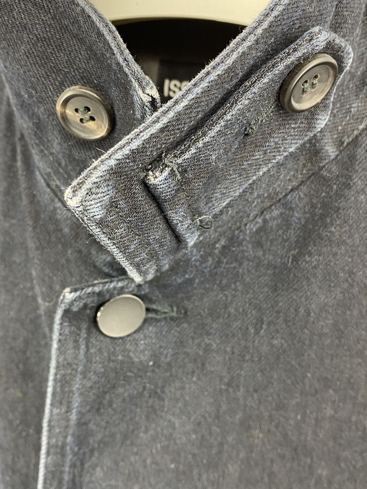 Issey Miyake Gradient Denim Chore Coat Size US S / EU 44-46 / 1 - 4 Thumbnail