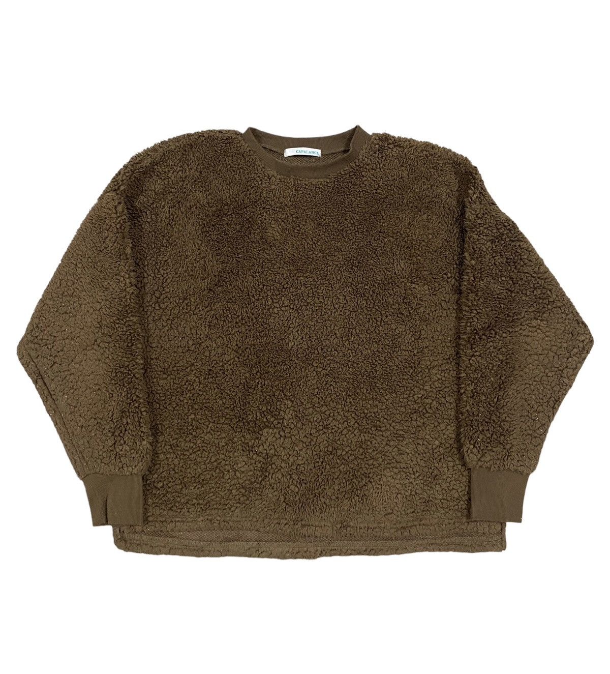Japanese Brand × Uniqlo × Vintage Vtg🔥Chacoal Capalanca Sherpa Retro-X Jumper Pullover Size US L / EU 52-54 / 3 - 1 Thumbnail