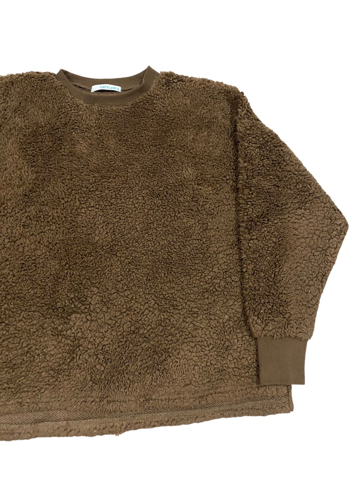 Japanese Brand × Uniqlo × Vintage Vtg🔥Chacoal Capalanca Sherpa Retro-X Jumper Pullover Size US L / EU 52-54 / 3 - 6 Thumbnail