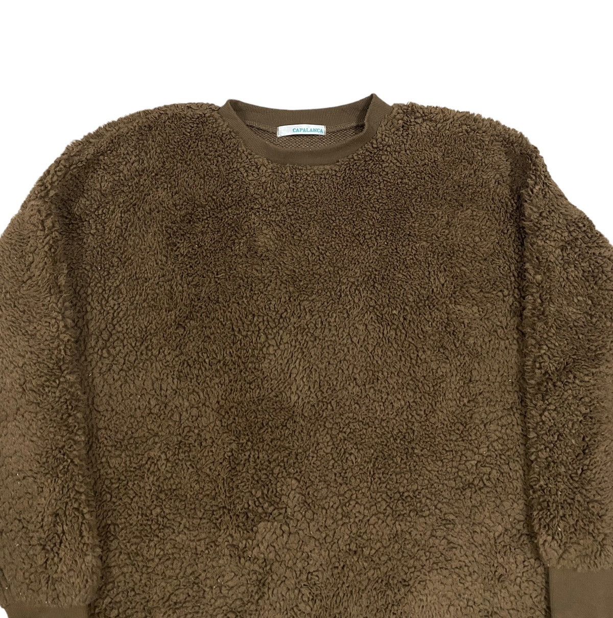 Japanese Brand × Uniqlo × Vintage Vtg🔥Chacoal Capalanca Sherpa Retro-X Jumper Pullover Size US L / EU 52-54 / 3 - 8 Thumbnail