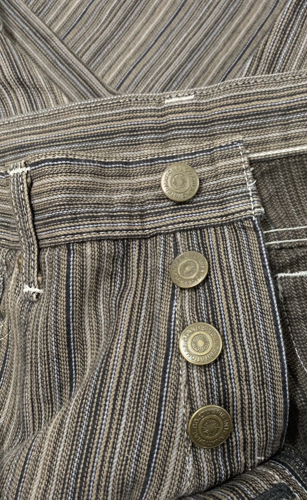 Tornado Mart Tornado mart bootcut Stripes Pants Size US 30 / EU 46 - 3 Thumbnail