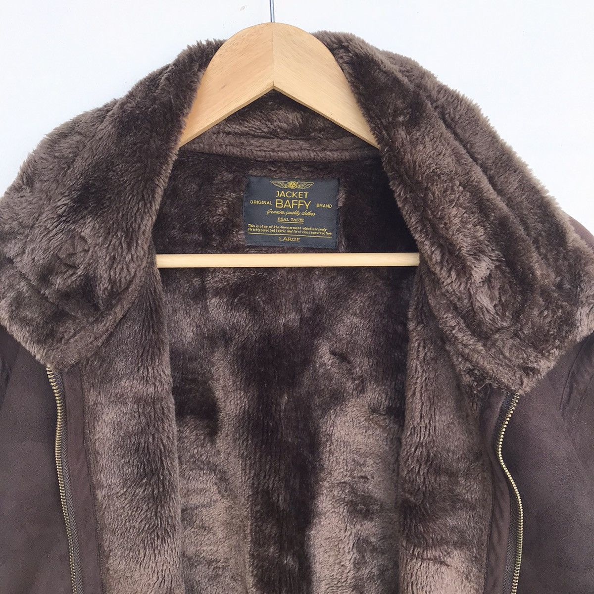 Japanese Brand Japan Baffy faux leather sherpa shearling Size US L / EU 52-54 / 3 - 6 Thumbnail
