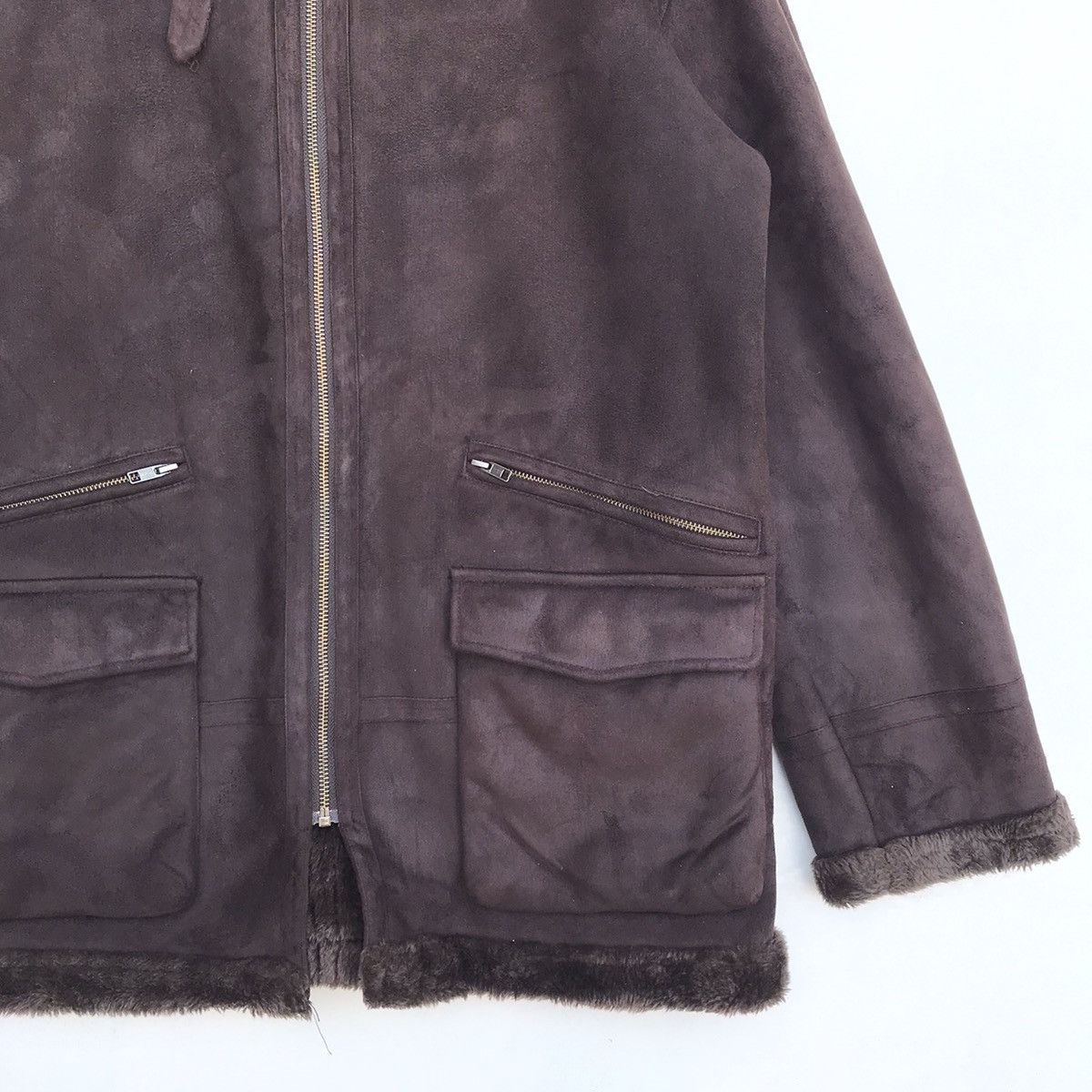 Japanese Brand Japan Baffy faux leather sherpa shearling Size US L / EU 52-54 / 3 - 3 Thumbnail