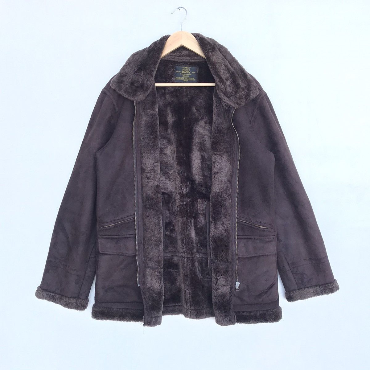Japanese Brand Japan Baffy faux leather sherpa shearling Size US L / EU 52-54 / 3 - 2 Thumbnail