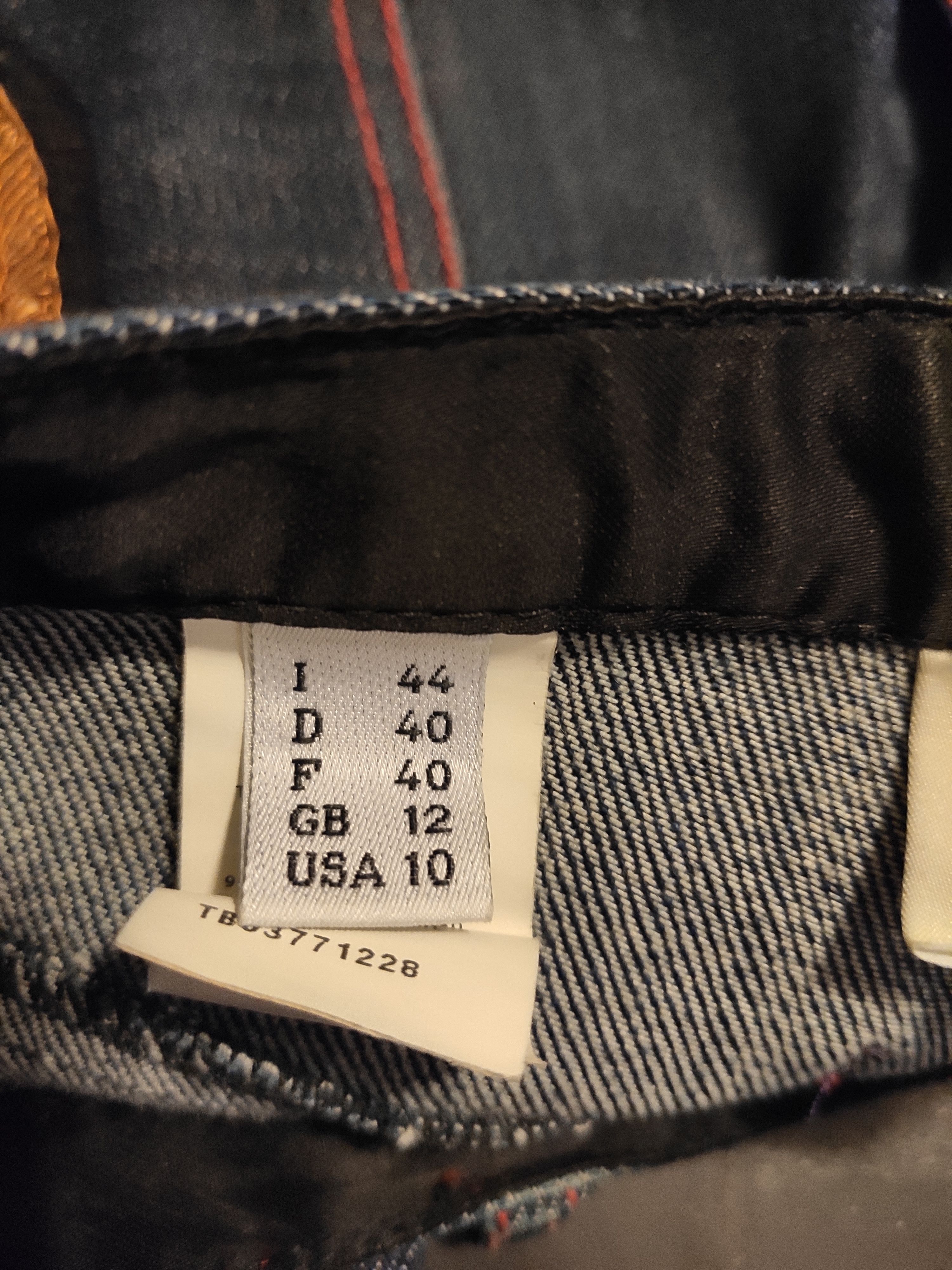 Jean Paul Gaultier GRAIL! SS08 logo denim pants.Like Saint Laurent Size US 28 / EU 44 - 8 Thumbnail