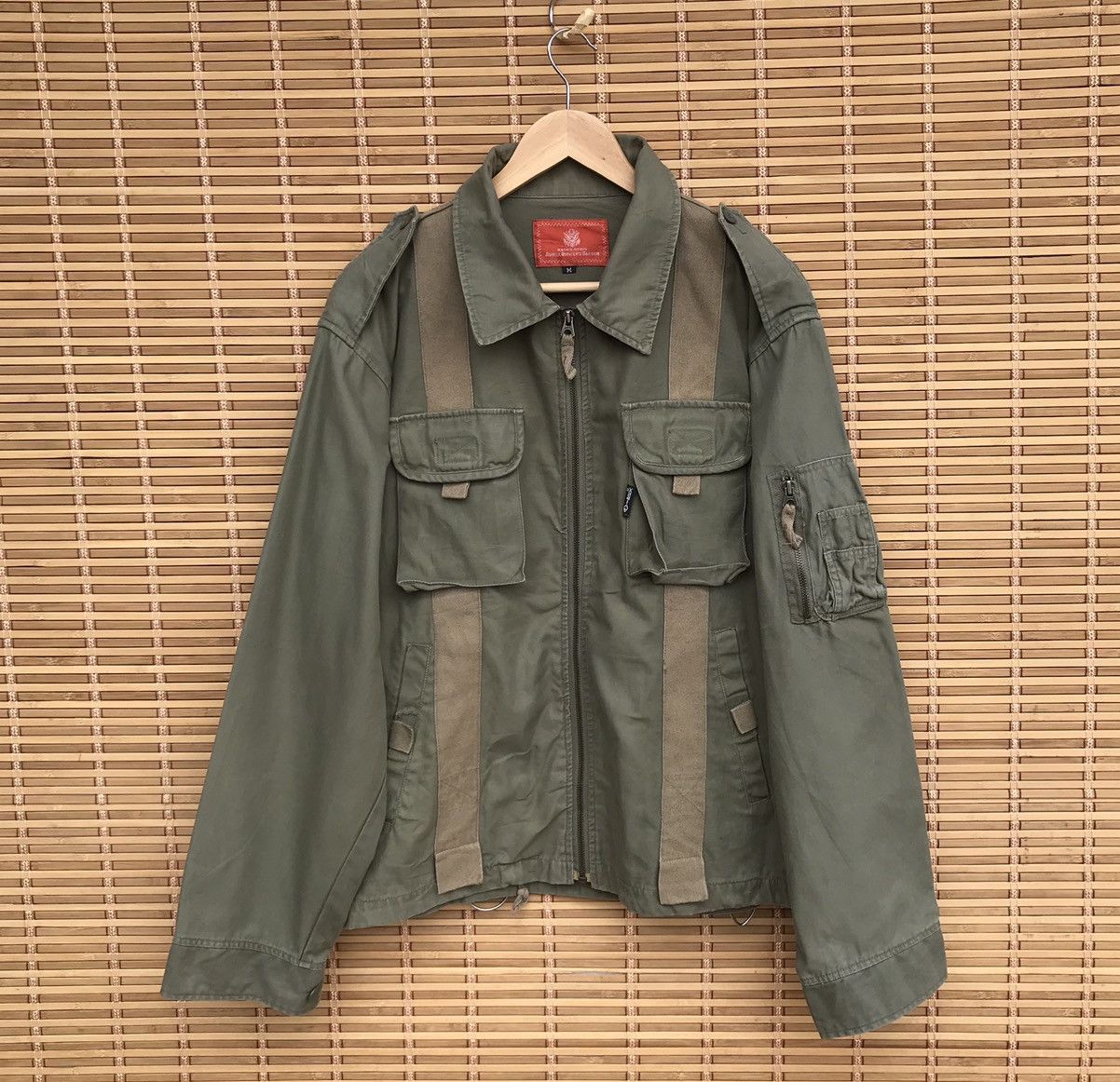 Avirex Vintage Avirex officer Faded uniform military cargo jacket Size US M / EU 48-50 / 2 - 2 Thumbnail