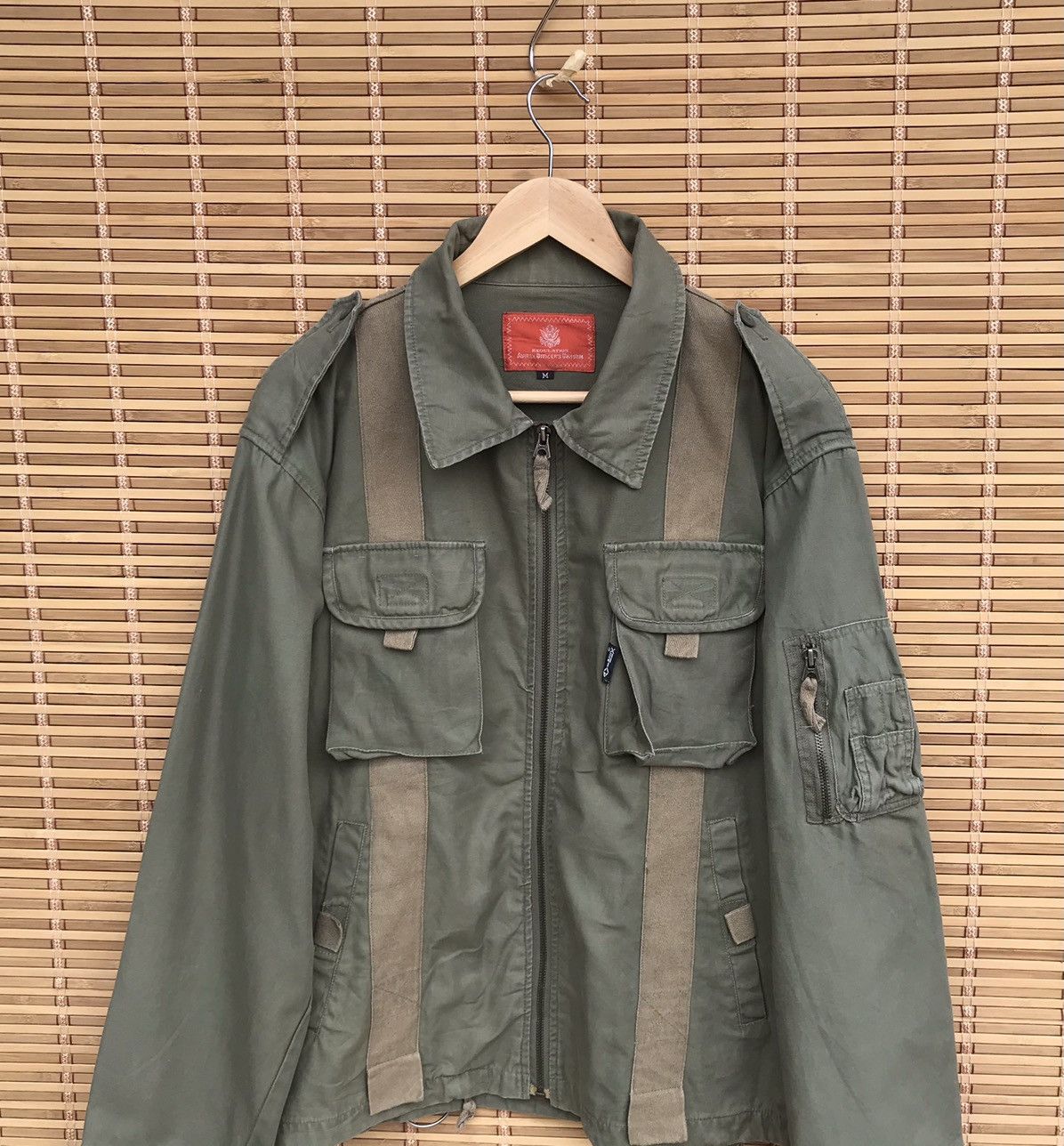 Avirex Vintage Avirex officer Faded uniform military cargo jacket Size US M / EU 48-50 / 2 - 3 Thumbnail